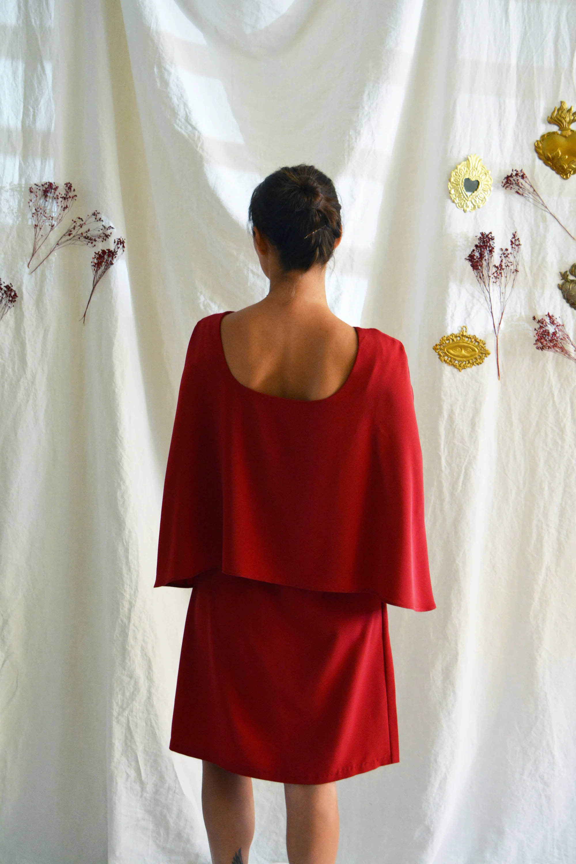 Patron couture robe cape Bonnie / PDF (A4, A3, A0, US Letter) - Cadres, Calques par Taille, Vidéoprojection - Image 7