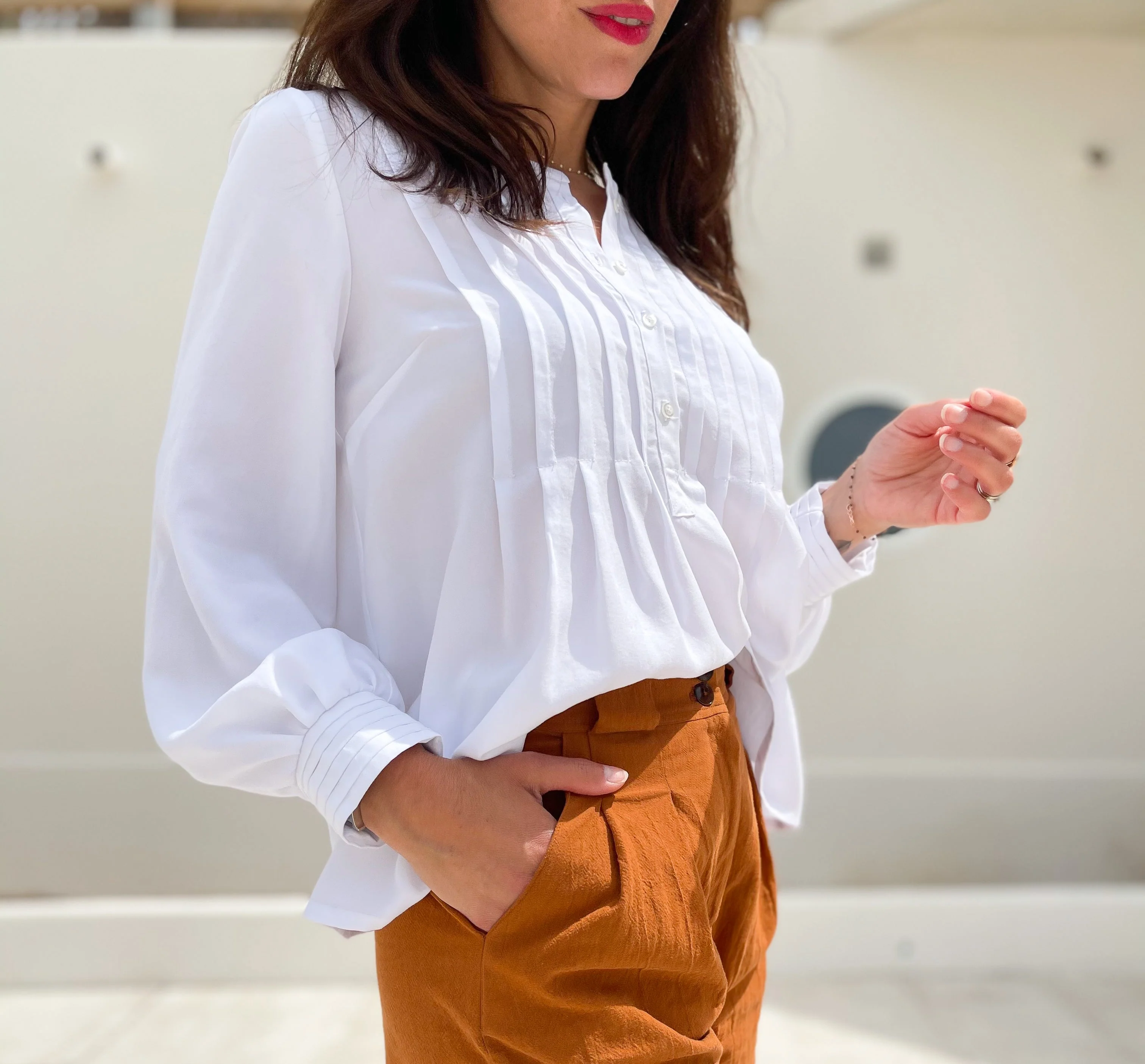 Patron couture robe chemise Atlas / PDF (A4, A3, A0, US Letter) - Cadres, Calques par Taille, Vidéoprojection - Image 10