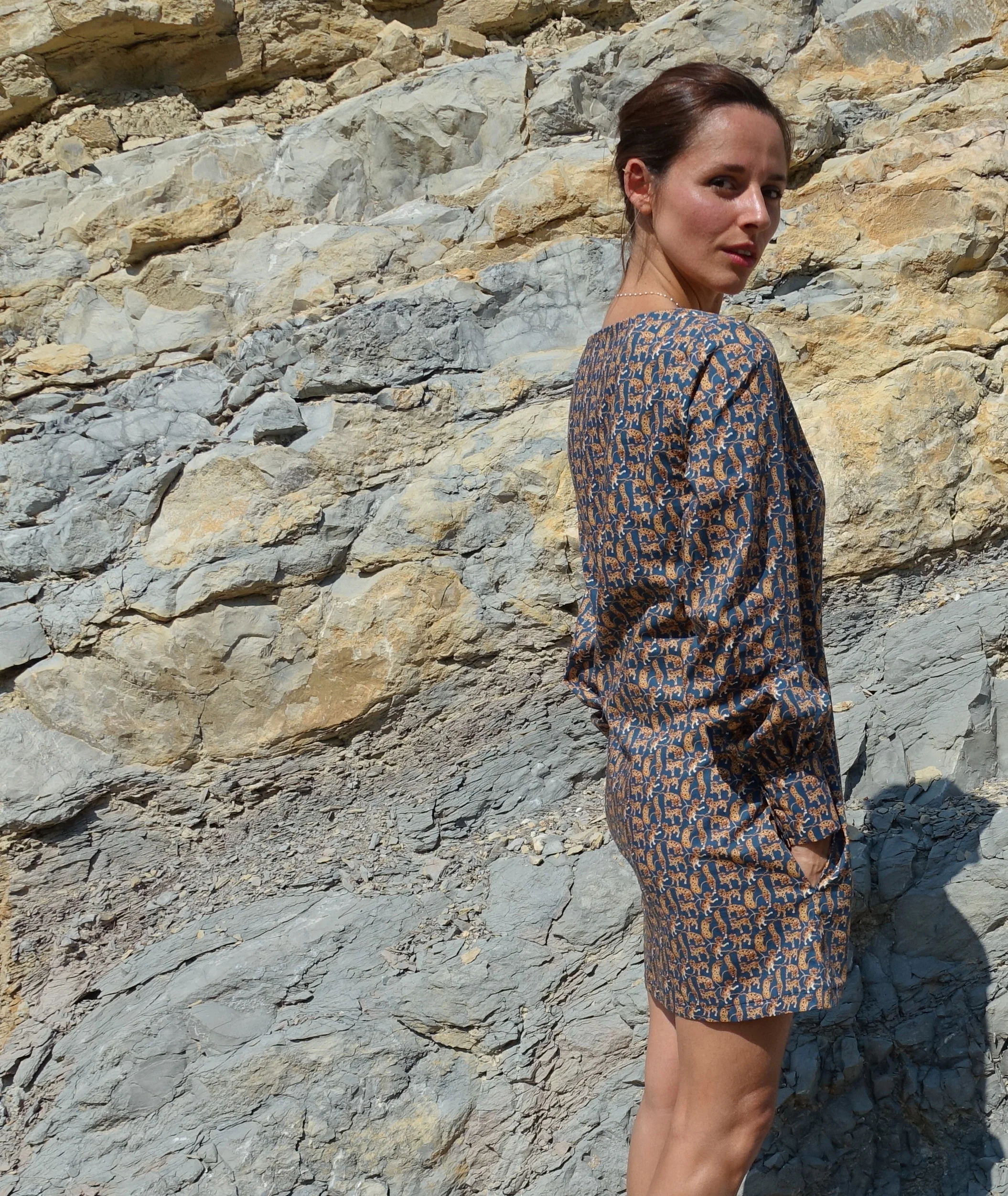 Patron couture robe Craie / PDF (A4, A3, A0, US Letter) - Cadres, Calques par Taille, Vidéoprojection - Image 12