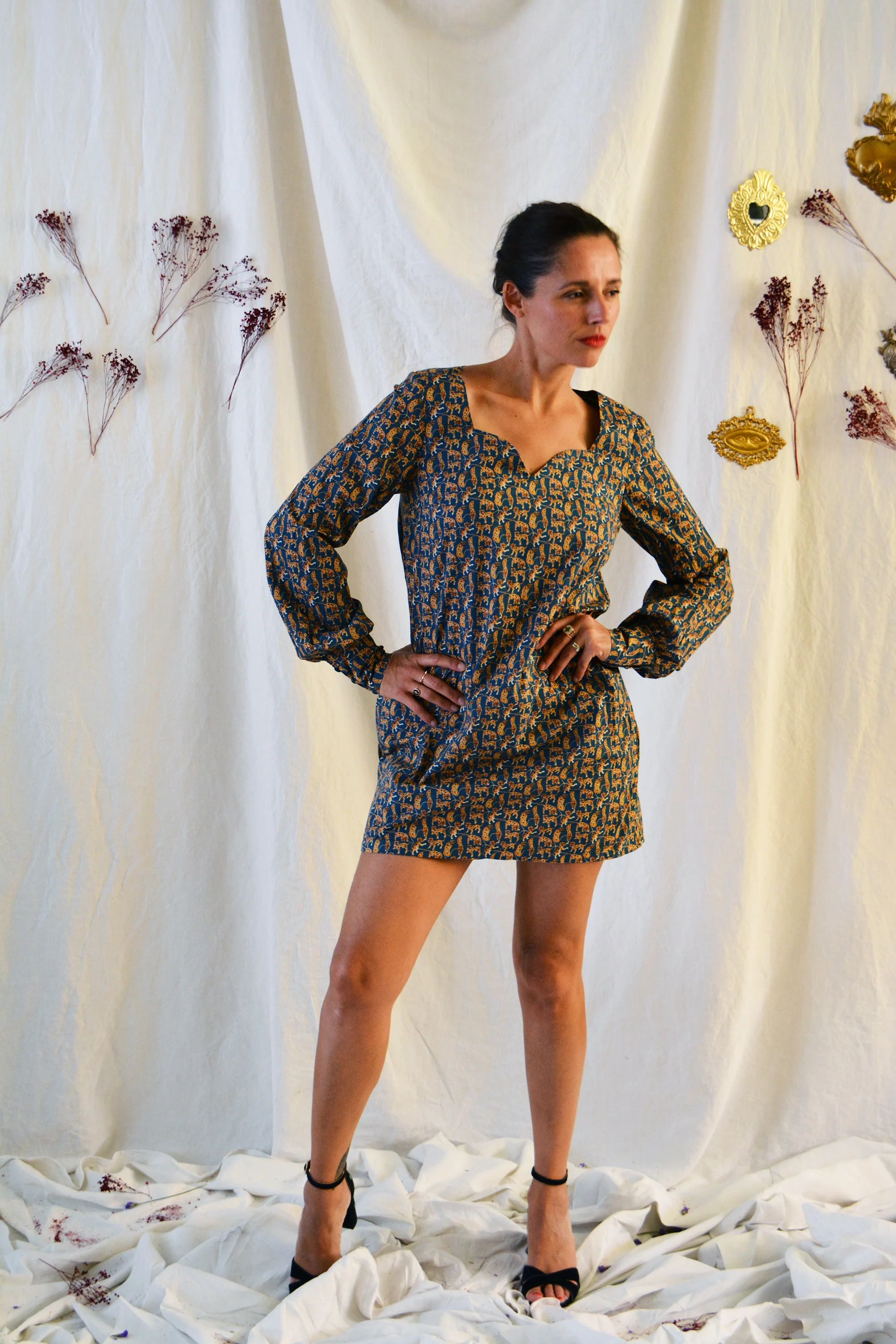 Patron couture robe Craie / PDF (A4, A3, A0, US Letter) - Cadres, Calques par Taille, Vidéoprojection - Image 6