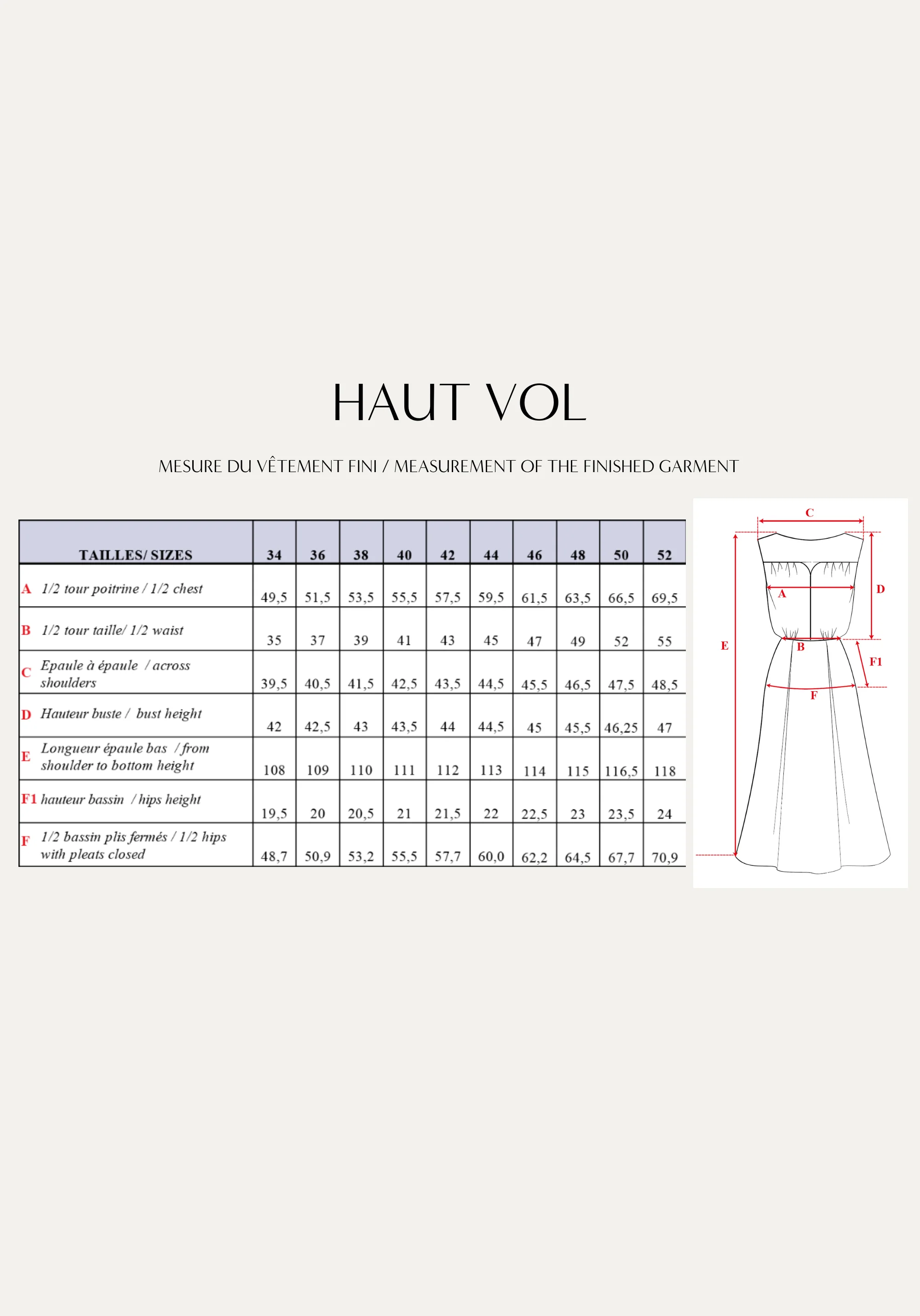 Patron couture robe Haut Vol / Patron pochette - Image 4