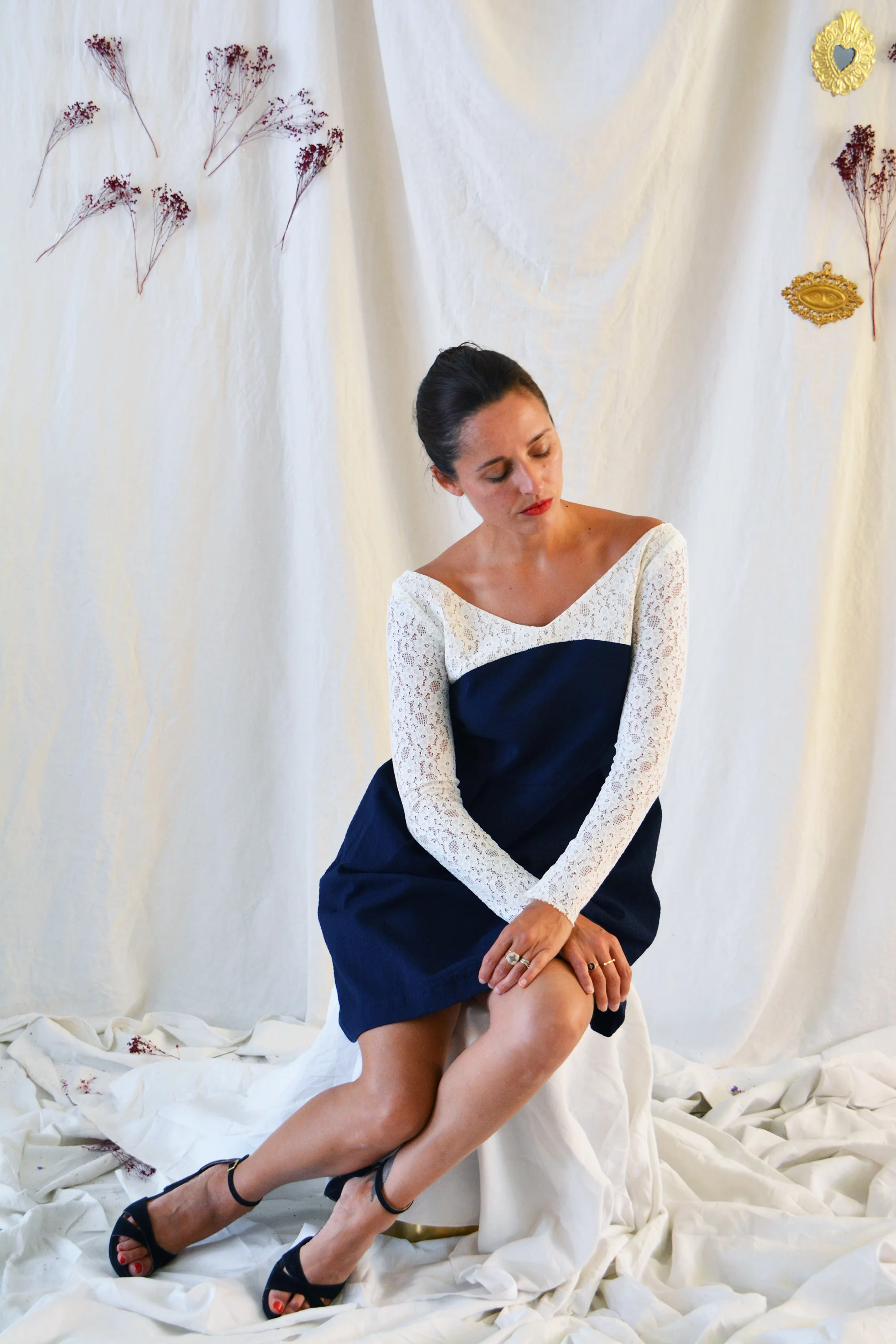 Patron couture robe Jasmin / PDF (A4, A3, A0, US Letter) - Cadres, Calques par Taille, Vidéoprojection - Image 5
