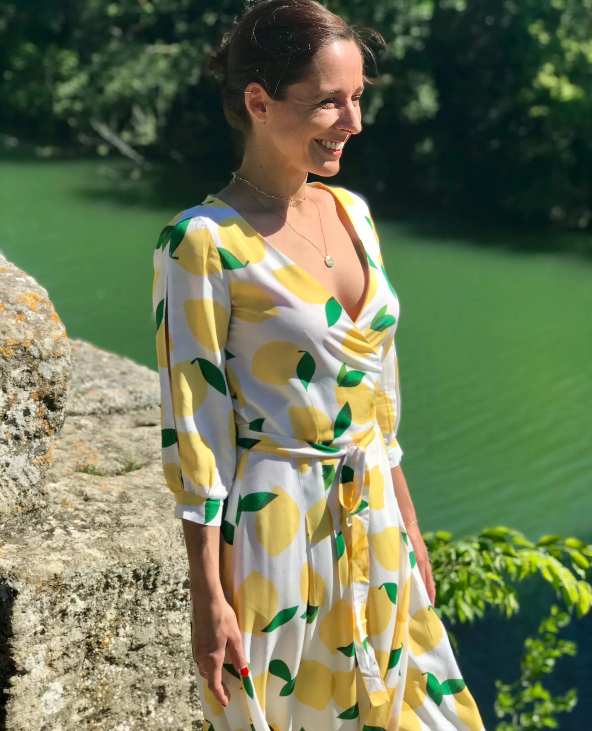 Patron couture robe portefeuille longue Tamara / PDF (A4, A3, A0, US Letter) – Tailles 34 à 56 – Cadres, Calques par Taille, Vidéoprojection - Image 15