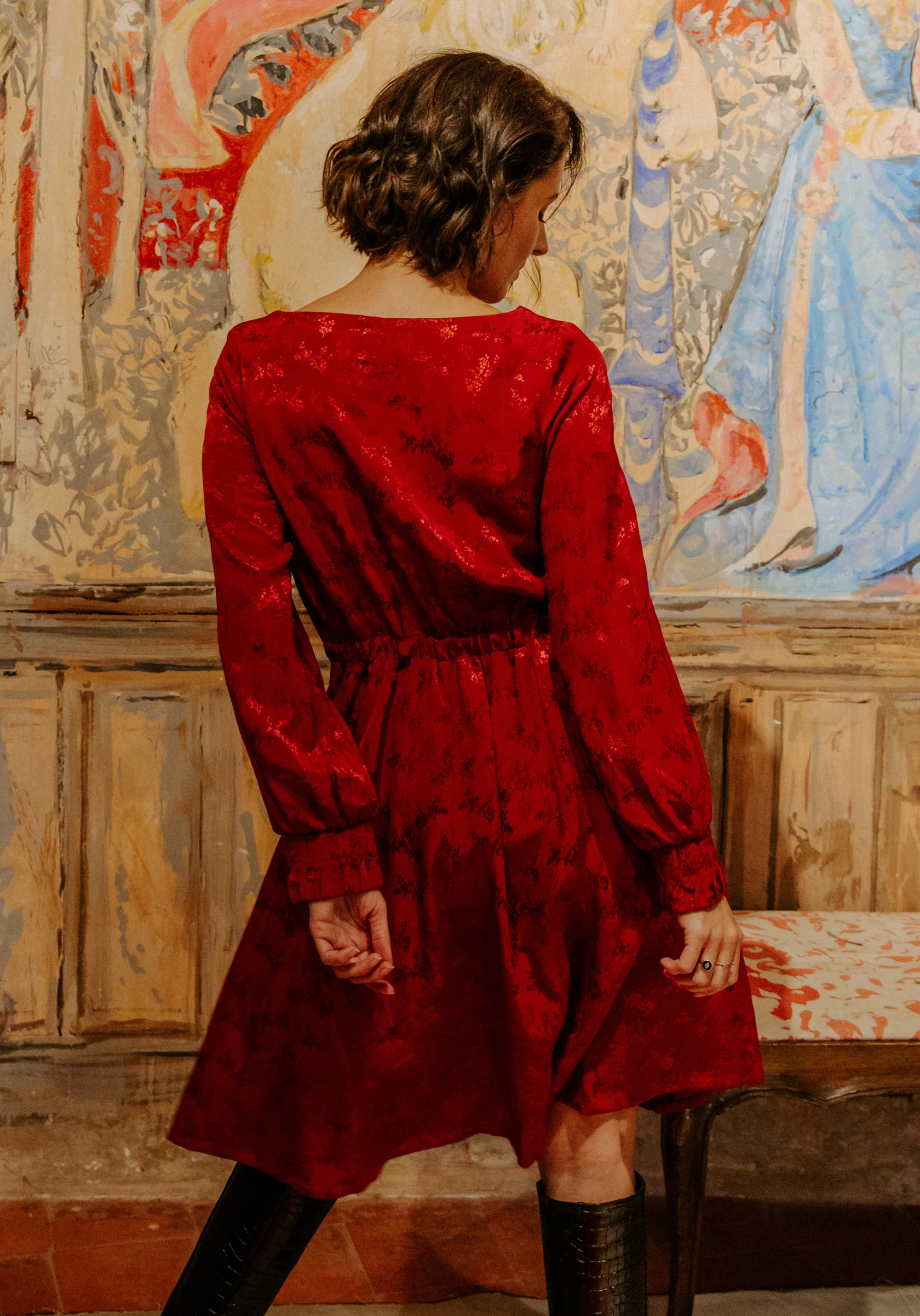 Patron couture robe Primrose / PDF (A4, A3, A0, US Letter) - Cadres, Calques par Taille, Vidéoprojection - Image 12