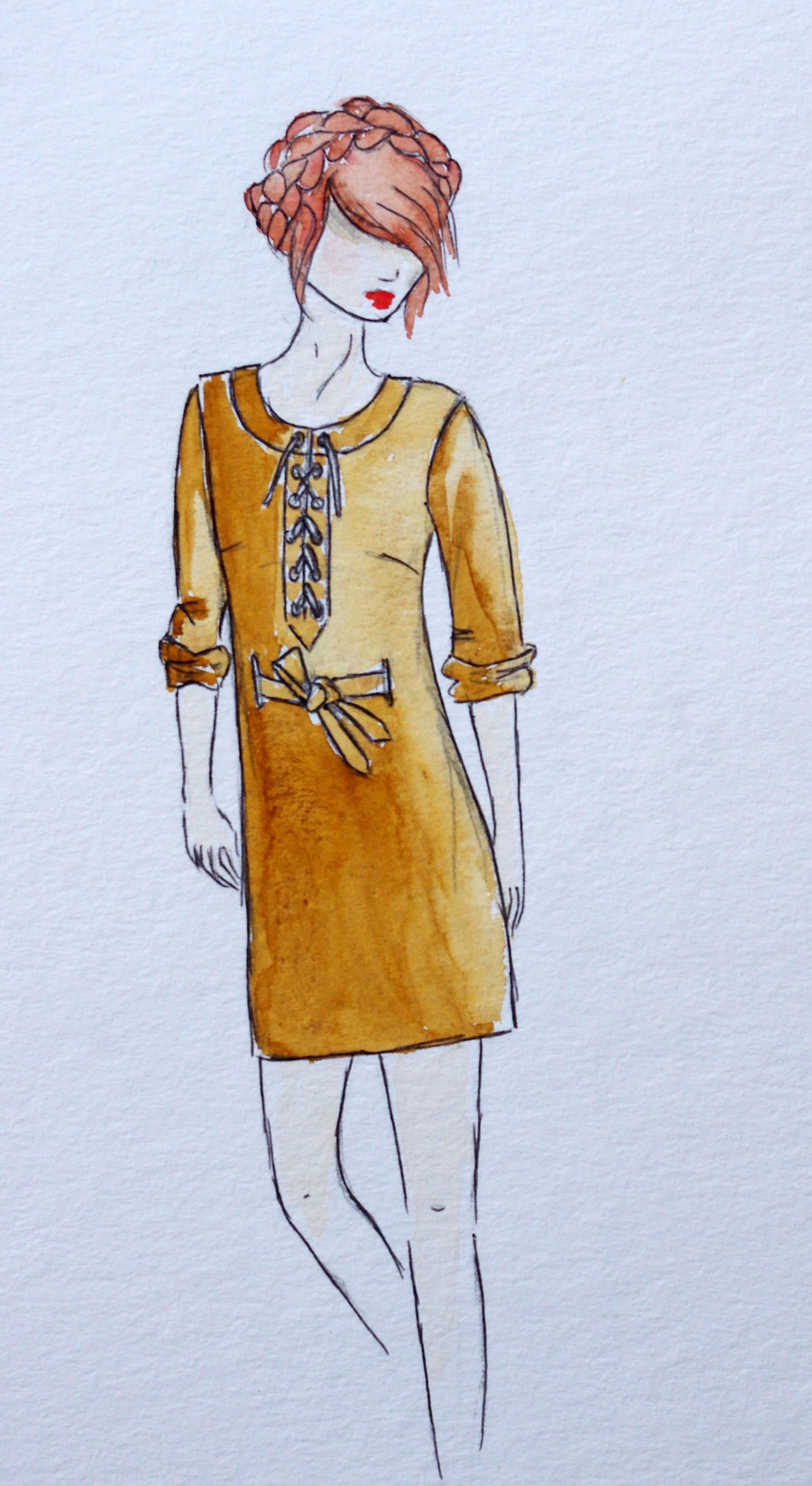 Patron couture robe saharienne Eole / PDF (A4, A3, A0, US Letter) - Cadres, Calques par Taille, Vidéoprojection - Image 5