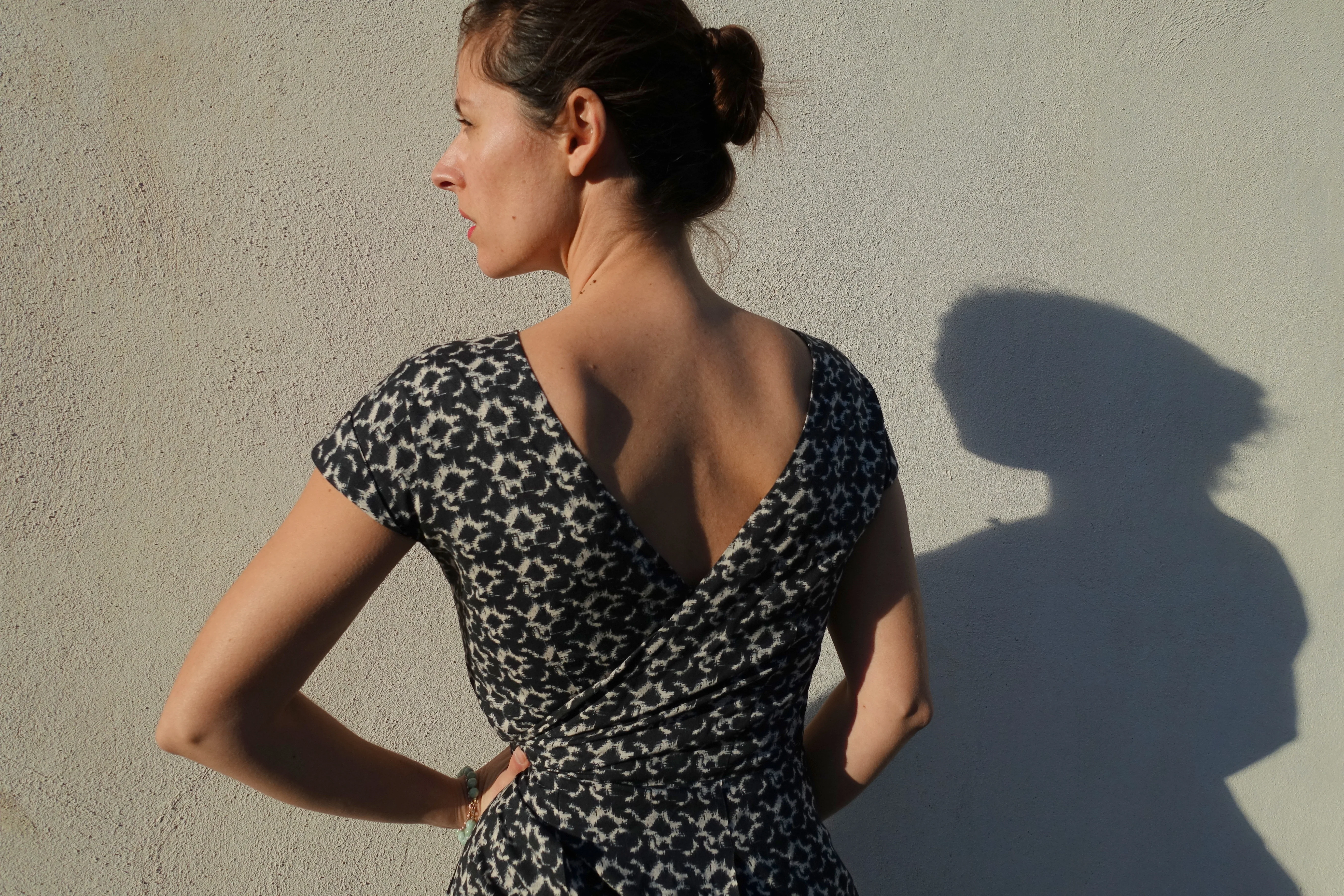 Patron couture robe, top Leaf / PDF (A4, A3, A0, US Letter) – Tailles 34 à 56 – Cadres, Calques par Taille, Vidéoprojection - Image 13