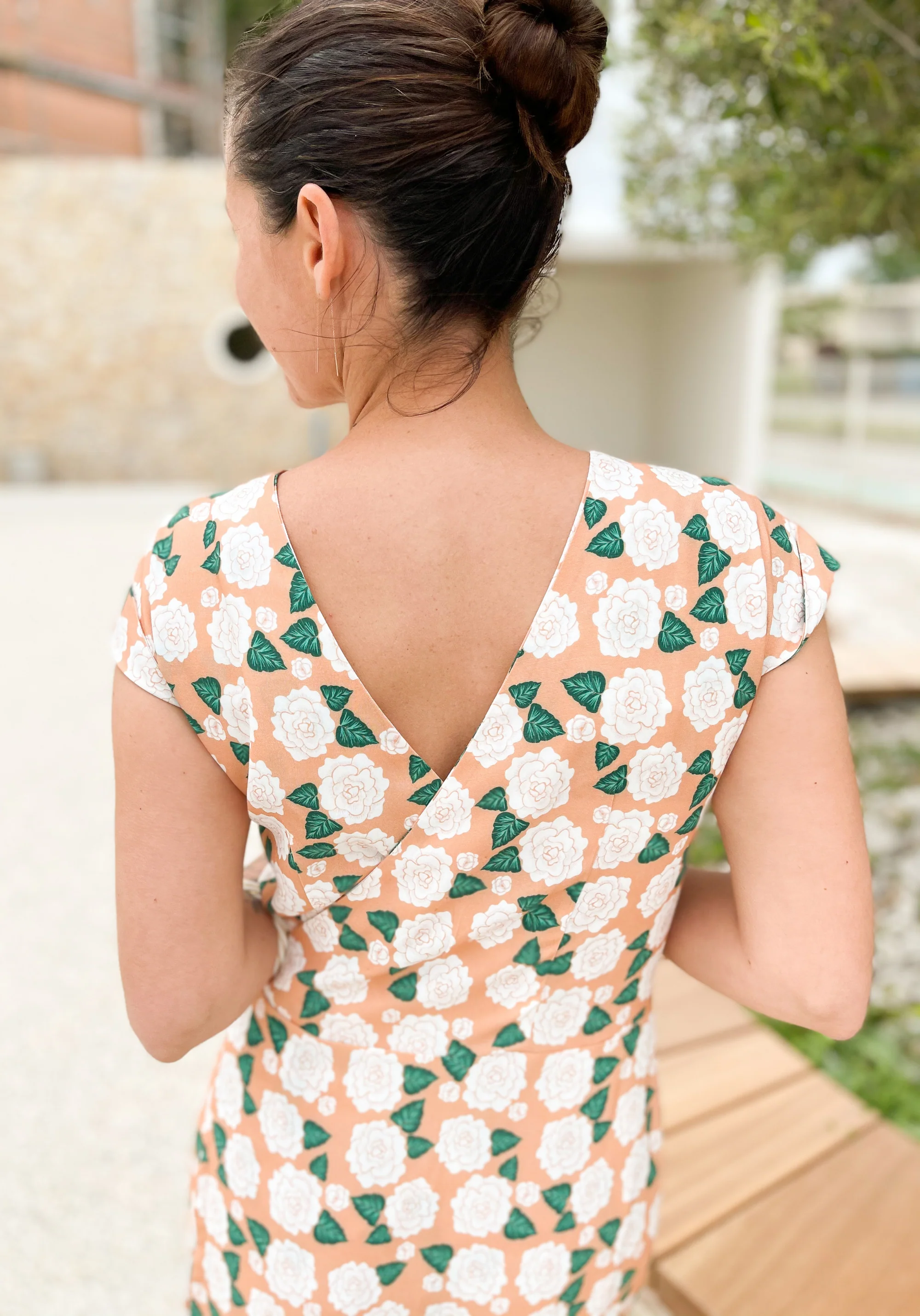 Patron couture robe, top Leaf / PDF (A4, A3, A0, US Letter) – Tailles 34 à 56 – Cadres, Calques par Taille, Vidéoprojection - Image 18