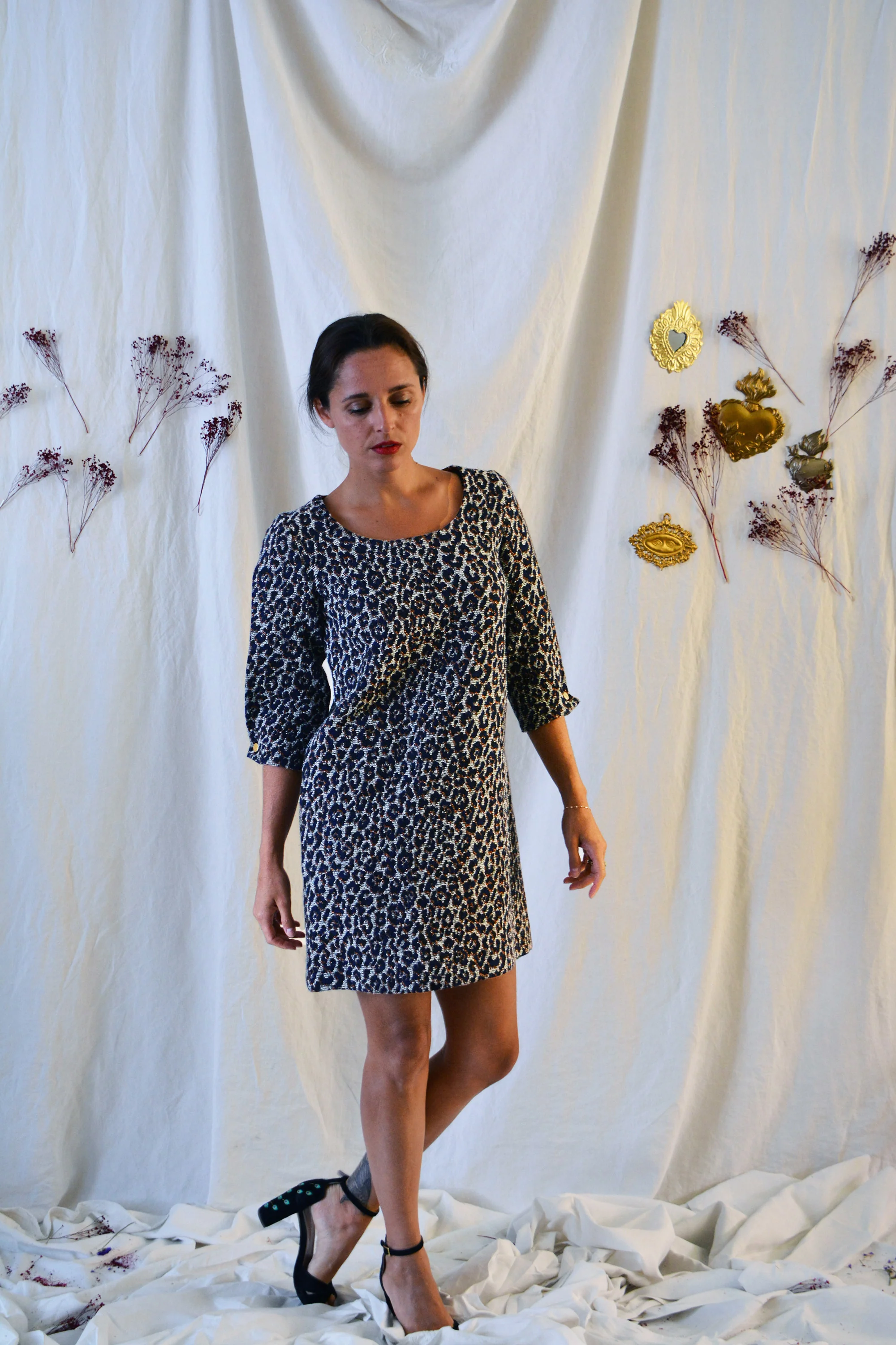 Patron couture robe, top Niki / PDF (A4, A3, A0, US Letter) – Tailles 34 à 56 – Cadres, Calques par Taille, Vidéoprojection - Image 3