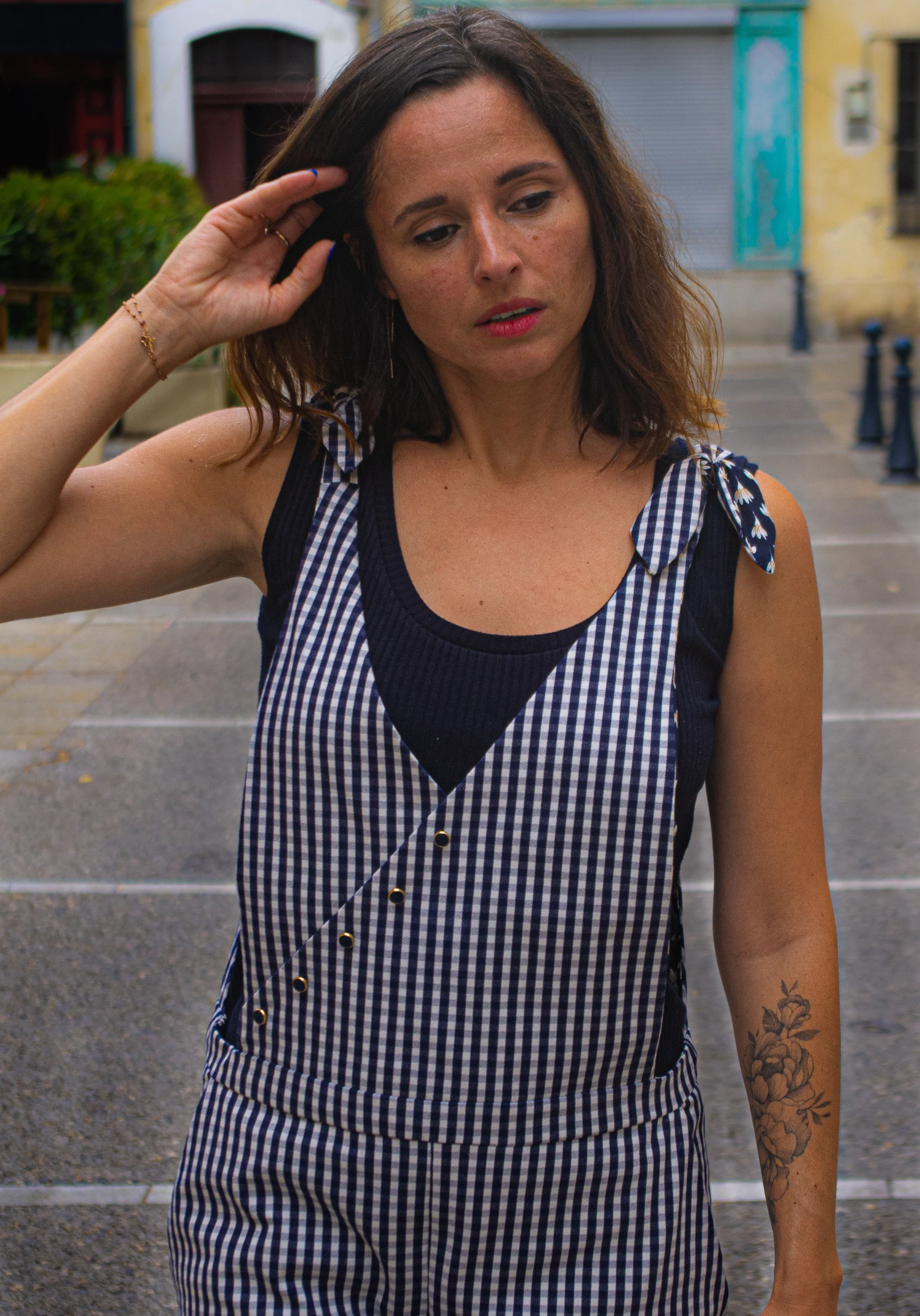 Patron couture salopette Sailor / PDF (A4, A3, A0, US Letter) - Cadres, Calques par Taille, Vidéoprojection - Image 8