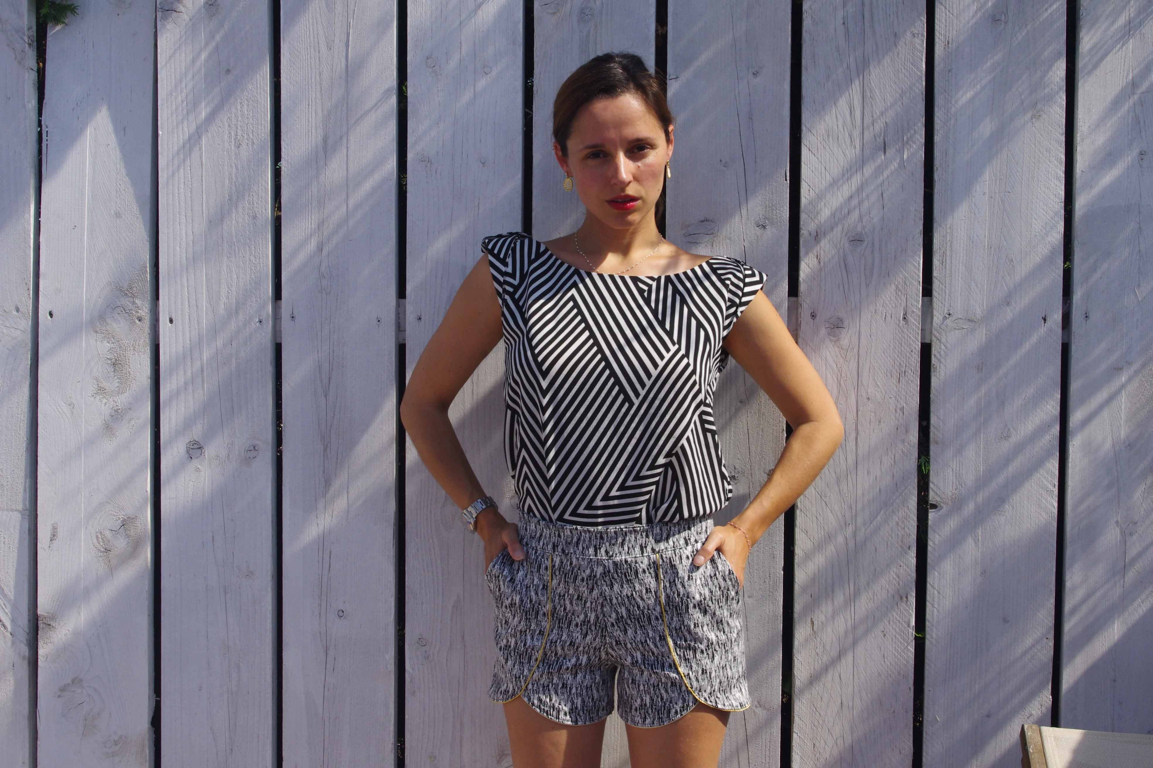 Patron couture short Pippa / PDF (A4, A3, A0, US Letter) - Cadres, Calques par Taille, Vidéoprojection - Image 5