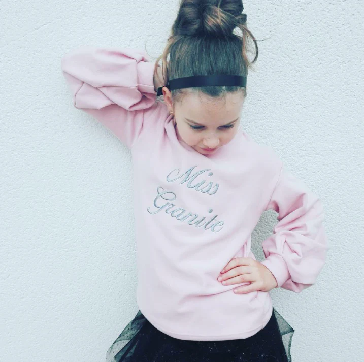 Patron couture sweat enfant Miss Granite / PDF (A4, A3, A0, US Letter) - Cadres, Calques par Taille, Vidéoprojection - Image 3