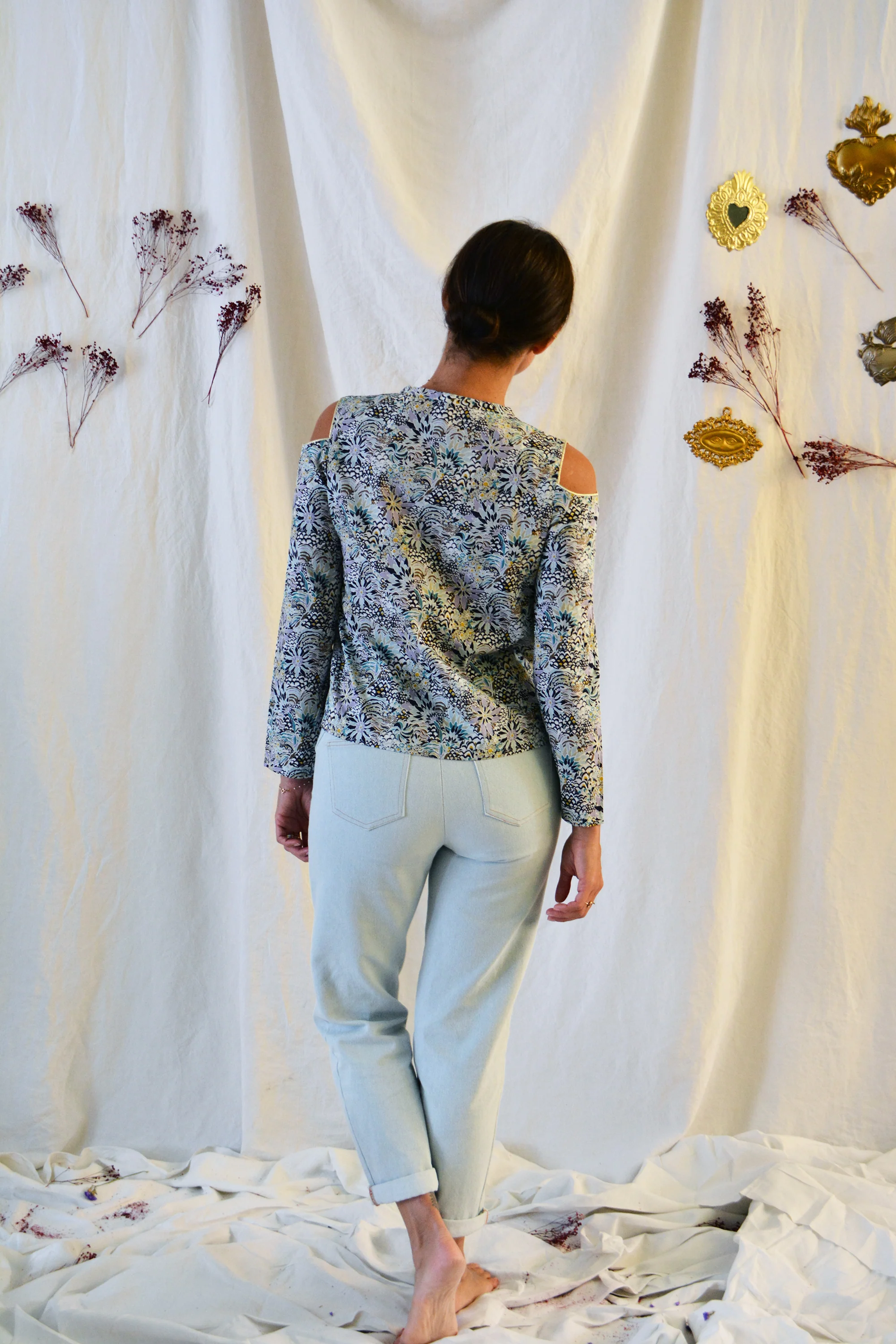 Patron couture top Balmoral / PDF (A4, A3, A0, US Letter) – Tailles 34 à 56 – Cadres, Calques par Taille, Vidéoprojection - Image 3