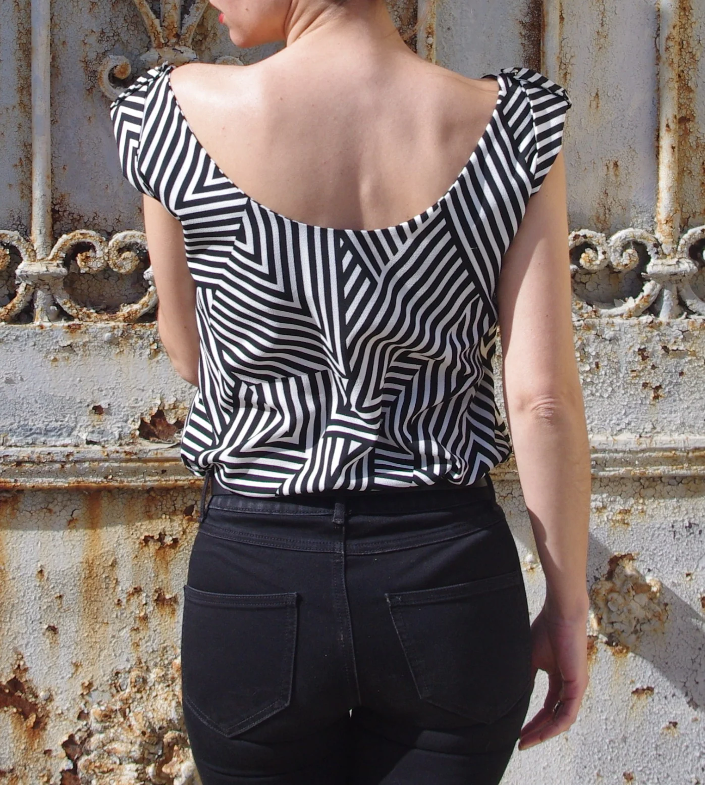 Patron couture top Sirocco / PDF (A4, A3, A0, US Letter) - Cadres, Calques par Taille, Vidéoprojection - Image 6