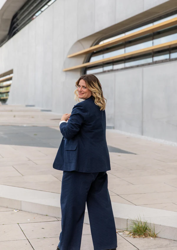 Patron couture veste blazer Manhattan / PDF (A4, A3, A0, US Letter) - Cadres, Calques par Taille, Vidéoprojection - Image 15