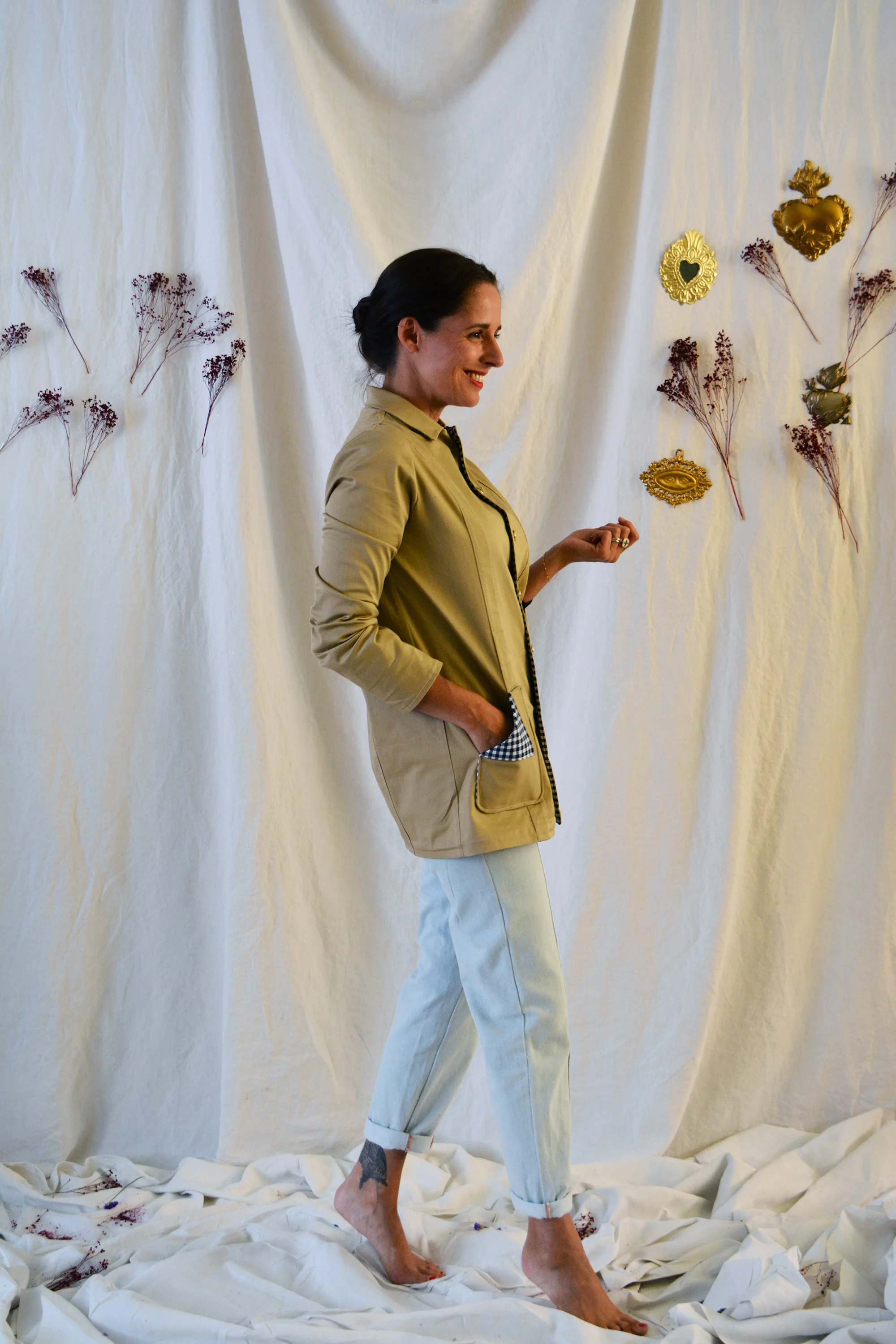 Patron couture veste Criollo / PDF (A4, A3, A0, US Letter) - Cadres, Calques par Taille, Vidéoprojection - Image 15