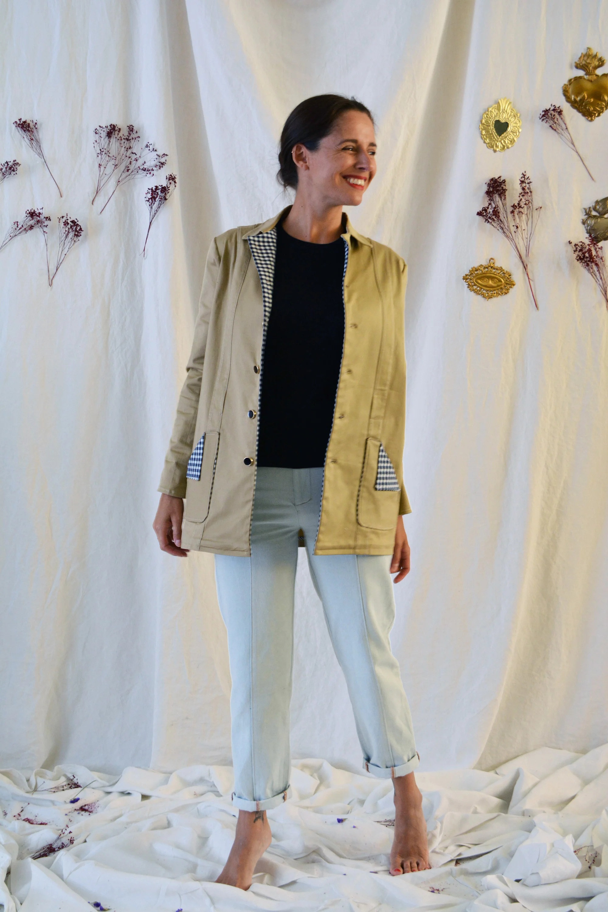 Patron couture veste Criollo / PDF (A4, A3, A0, US Letter) - Cadres, Calques par Taille, Vidéoprojection - Image 3