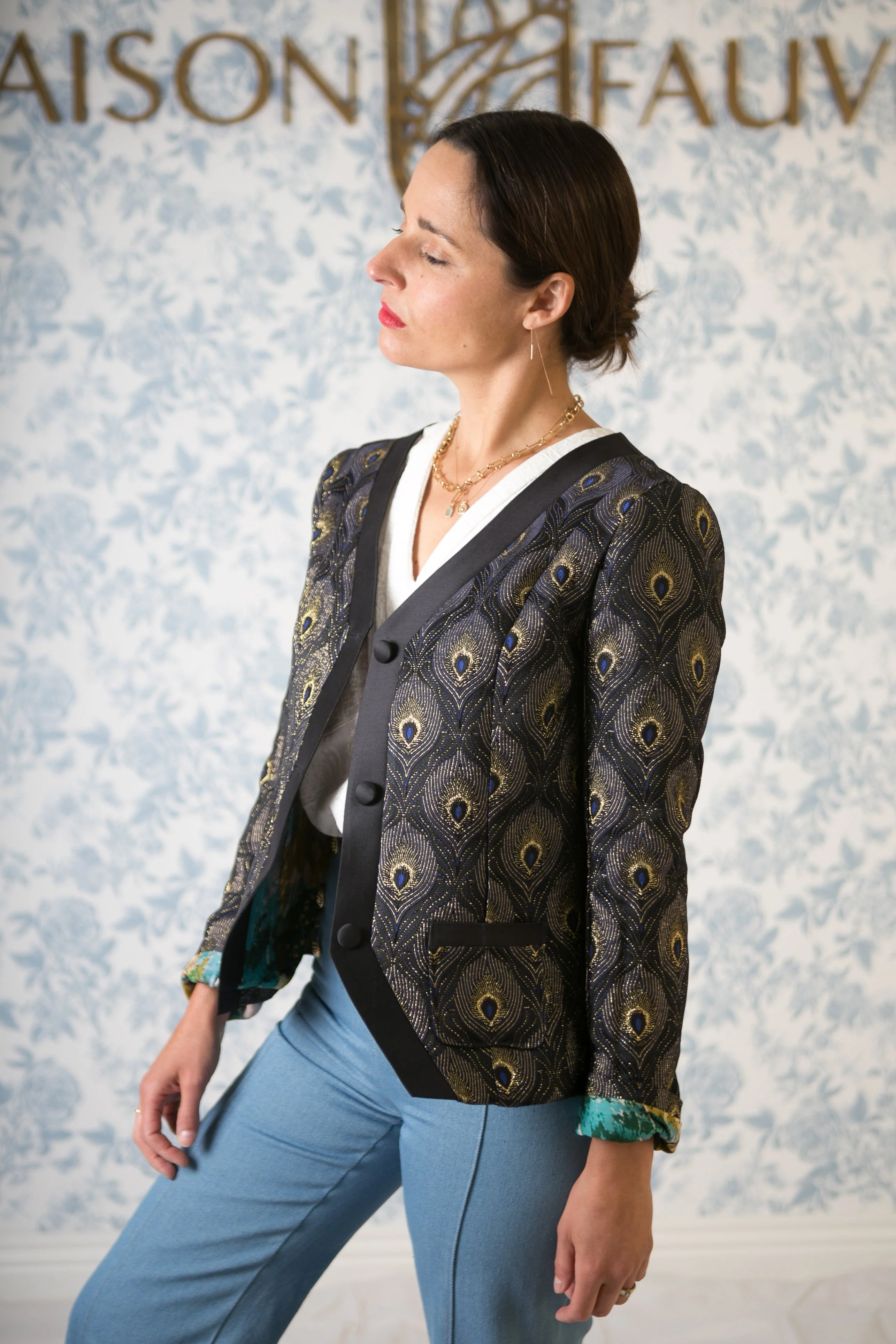 Patron couture veste Ispahan / PDF (A4, A3, A0, US Letter) - Cadres, Calques par Taille, Vidéoprojection - Image 11