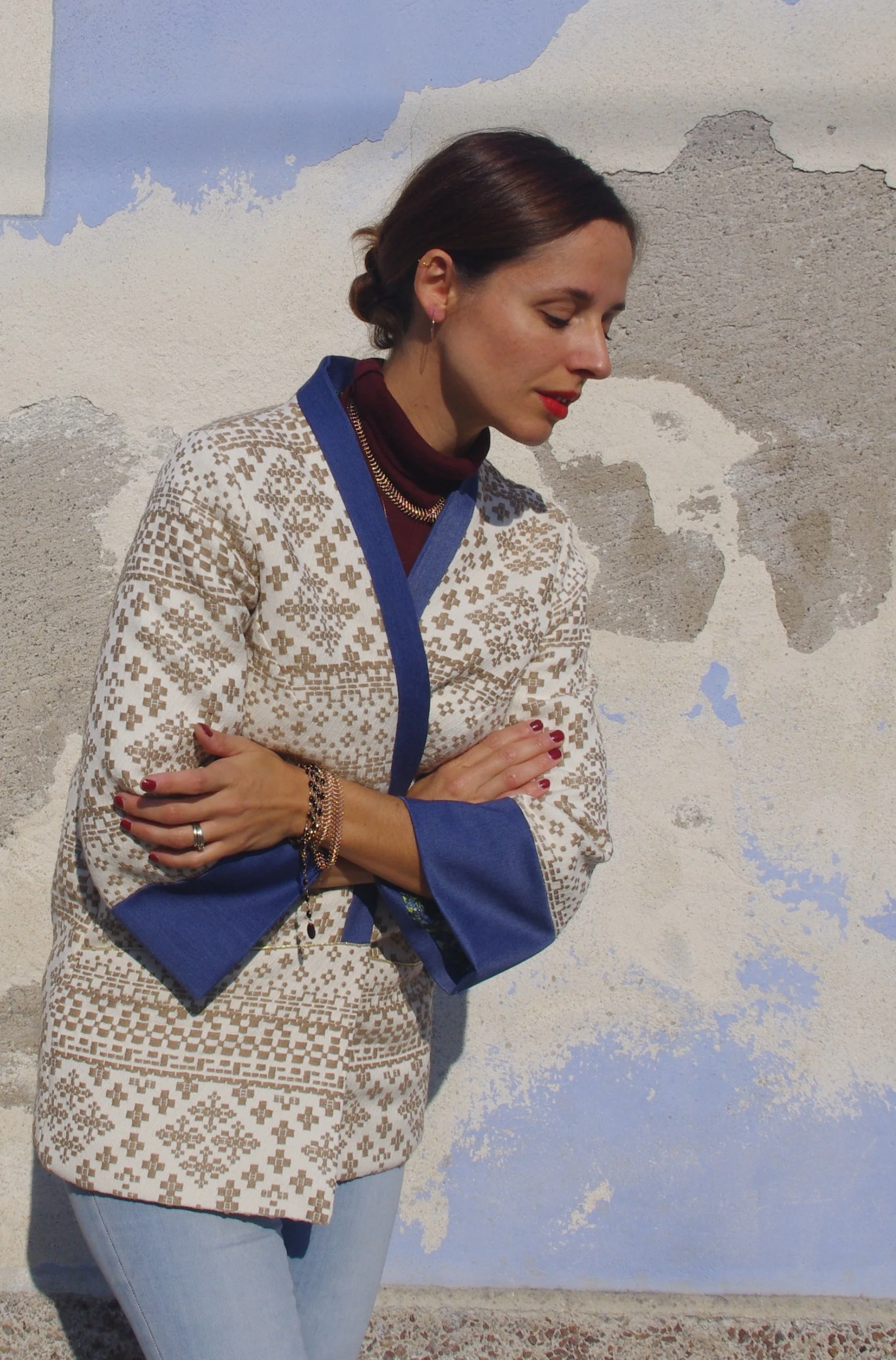 Patron couture veste Sable / PDF (A4, A3, A0, US Letter) – Tailles 34 à 56 – Cadres, Calques par Taille, Vidéoprojection - Image 9