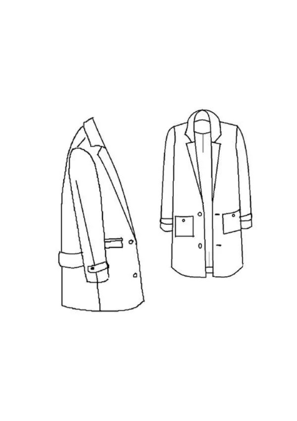 Patron manteau Ray / Patron pochette - Image 3