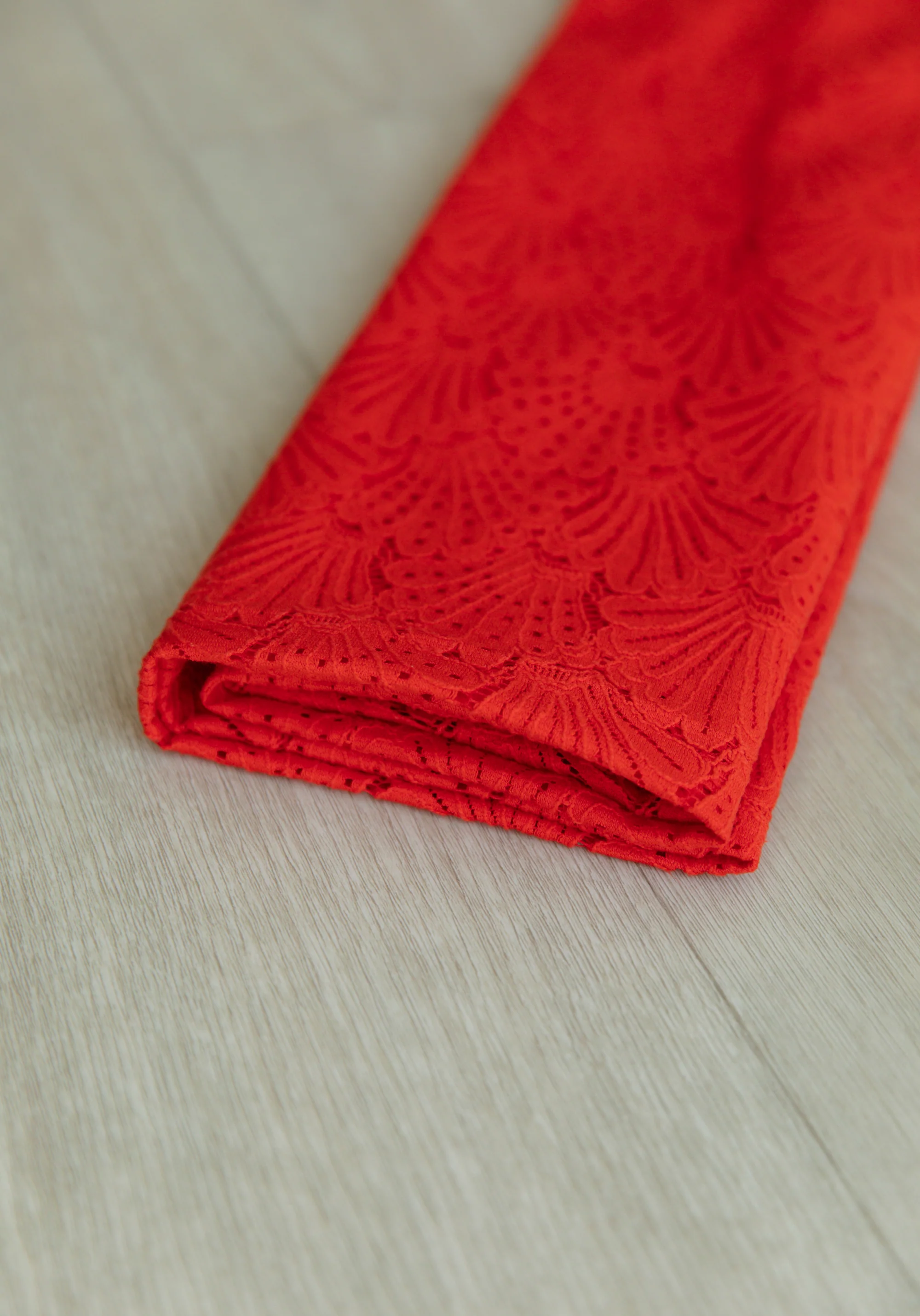 Tissu dentelle Coquillage - 3 coloris - Image 12