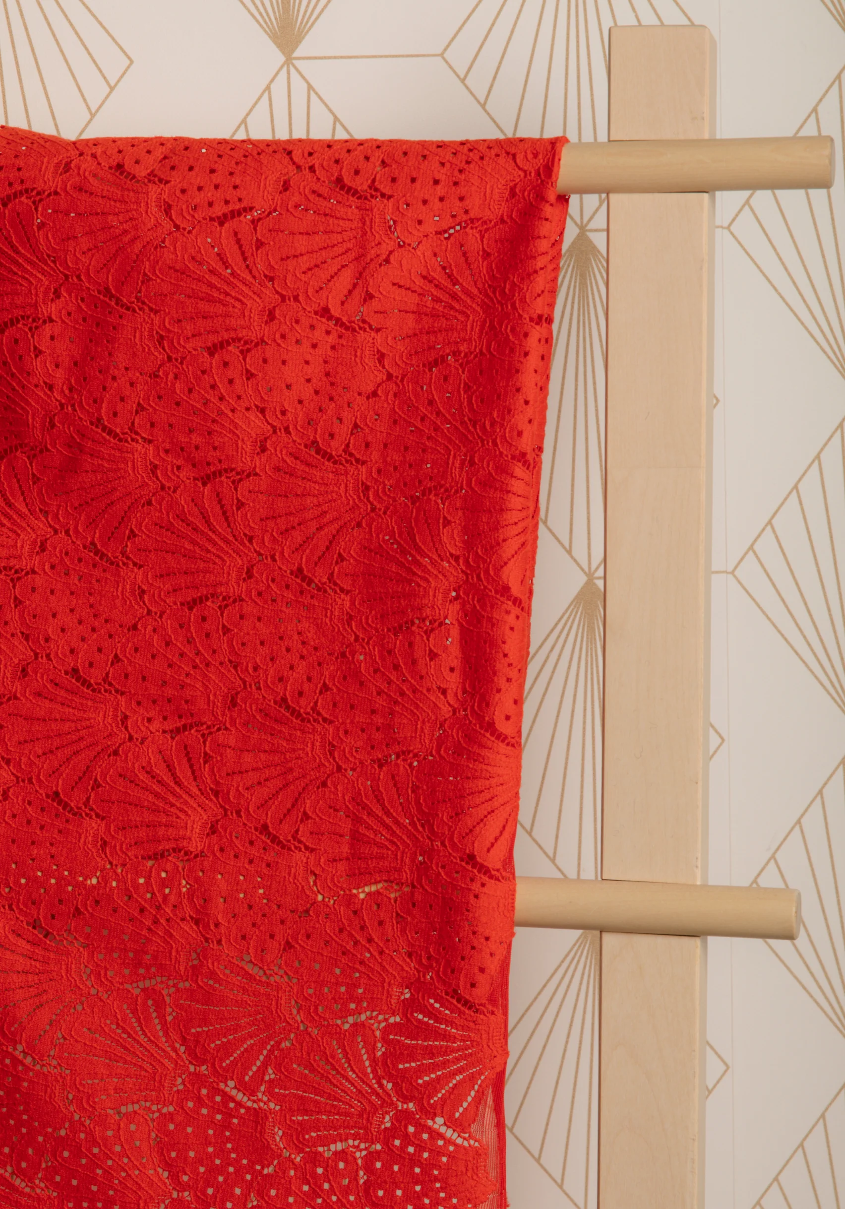 Tissu dentelle Coquillage - 3 coloris - Image 17