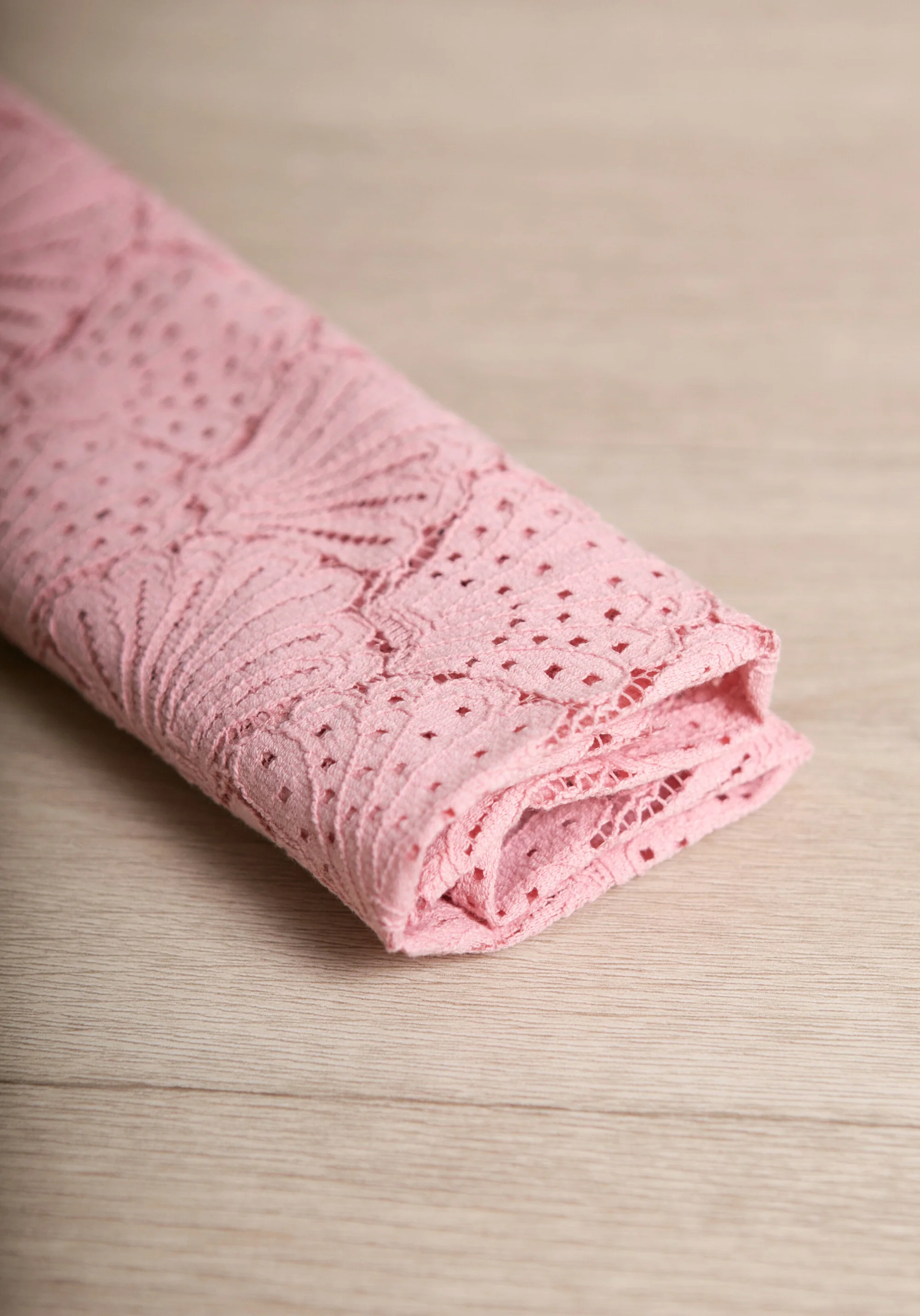 Tissu dentelle Coquillage - 3 coloris - Image 6