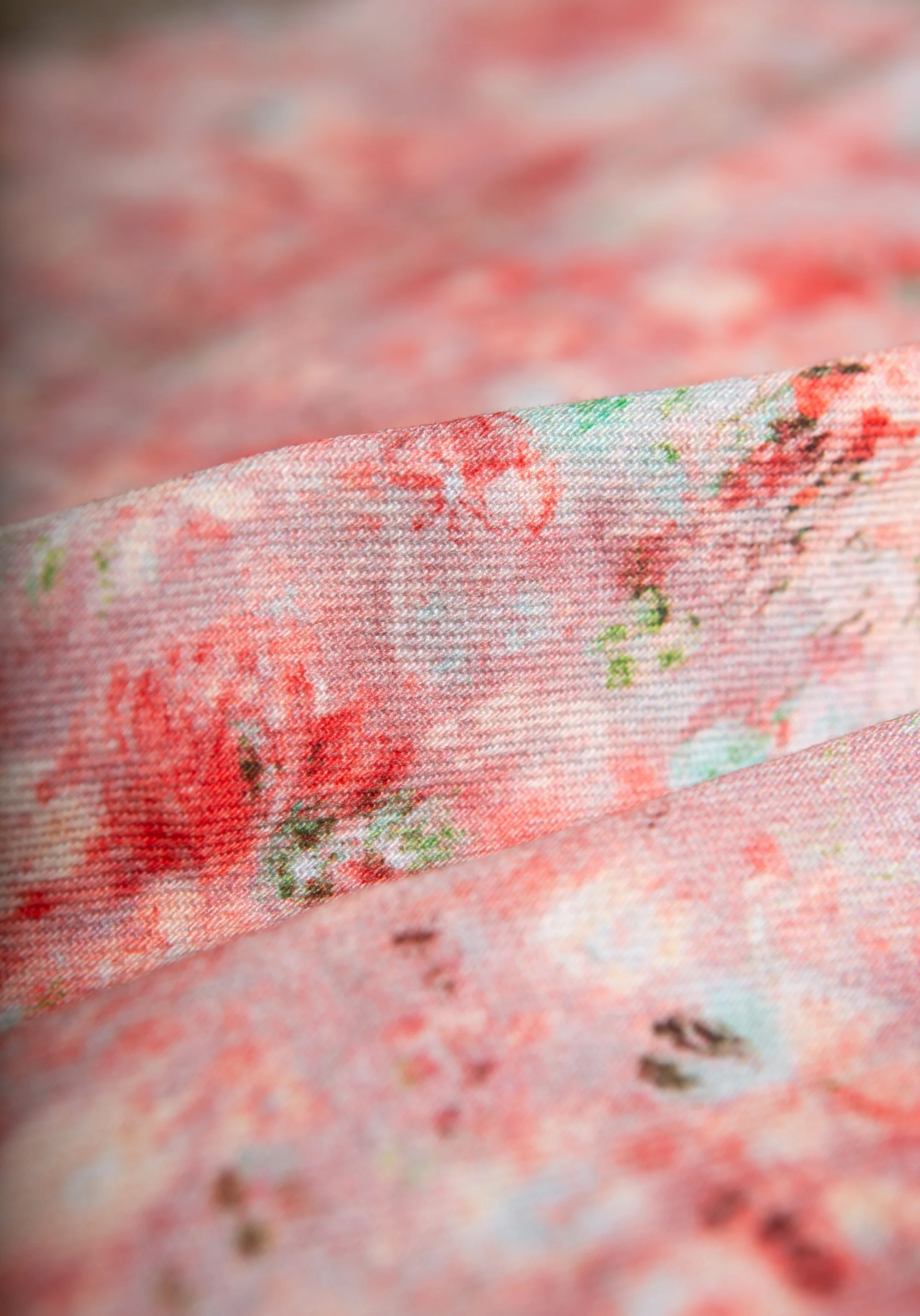 Tissu gabardine de coton imprimée Ghost Flower - Plusieurs coloris - Image 6