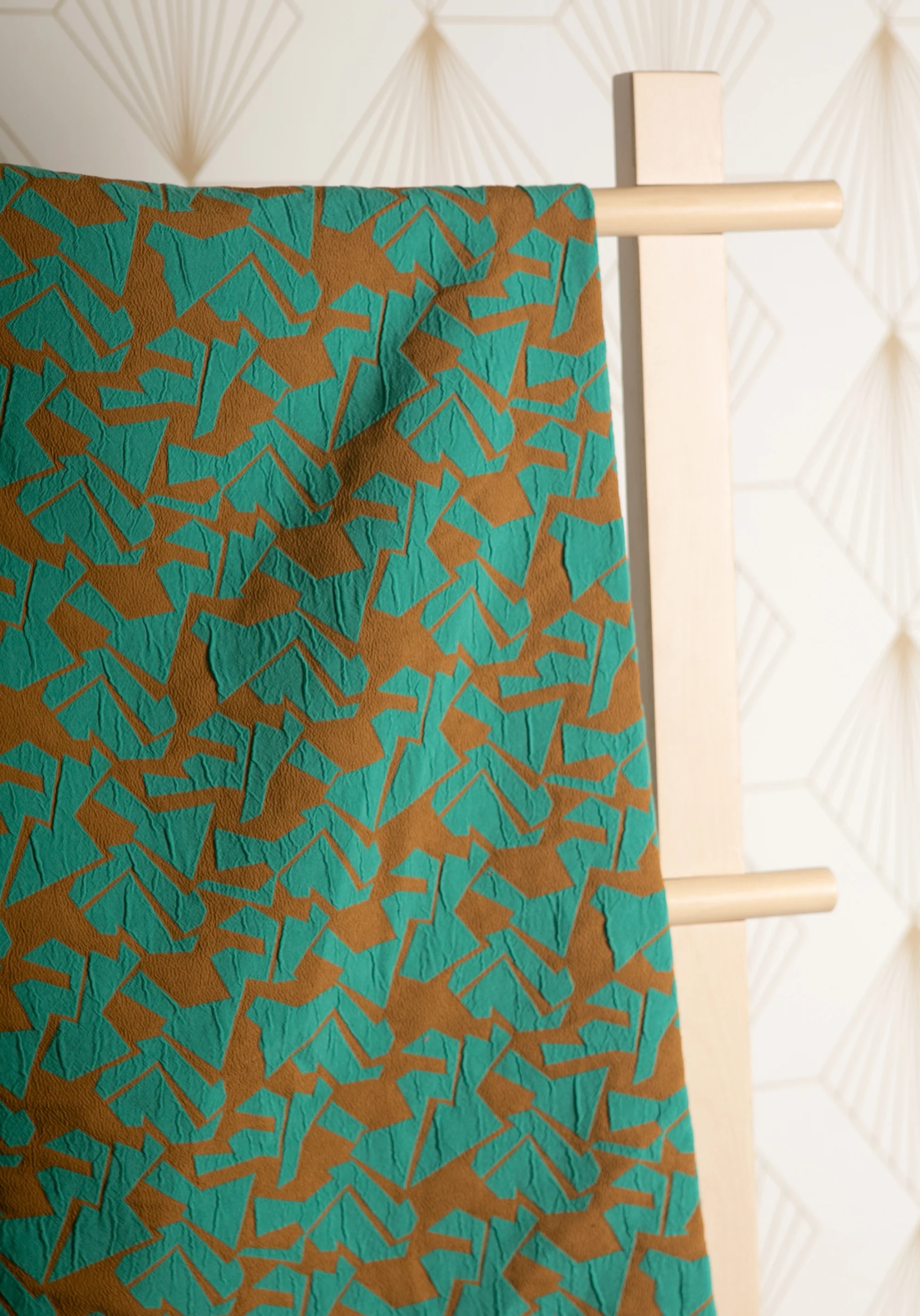 Tissu jacquard Clash - Laize 130 cm - Plusieurs coloris - Image 22