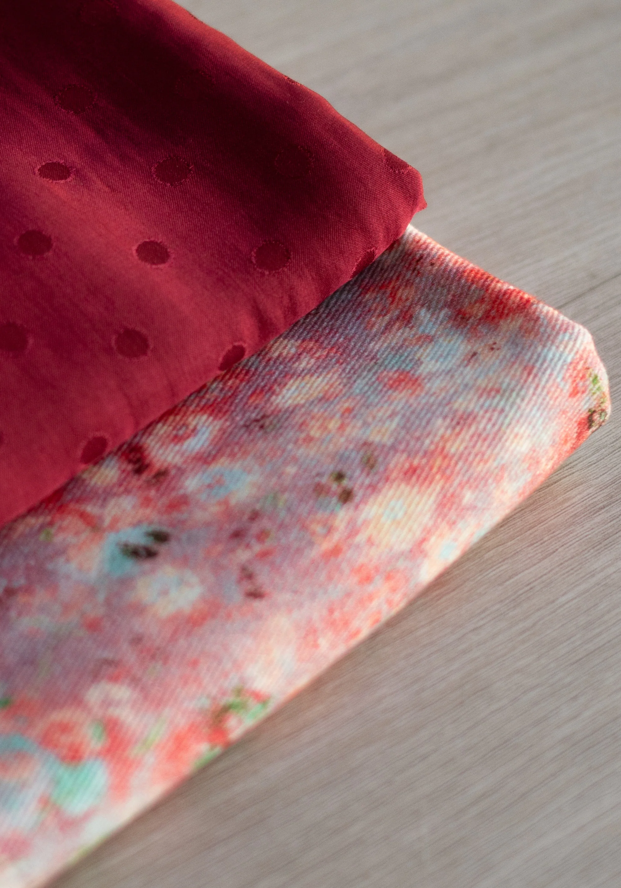 Tissu jacquard pois Lucente - Pour vêtements et doublures élégantes - Plusieurs couleurs - Image 34