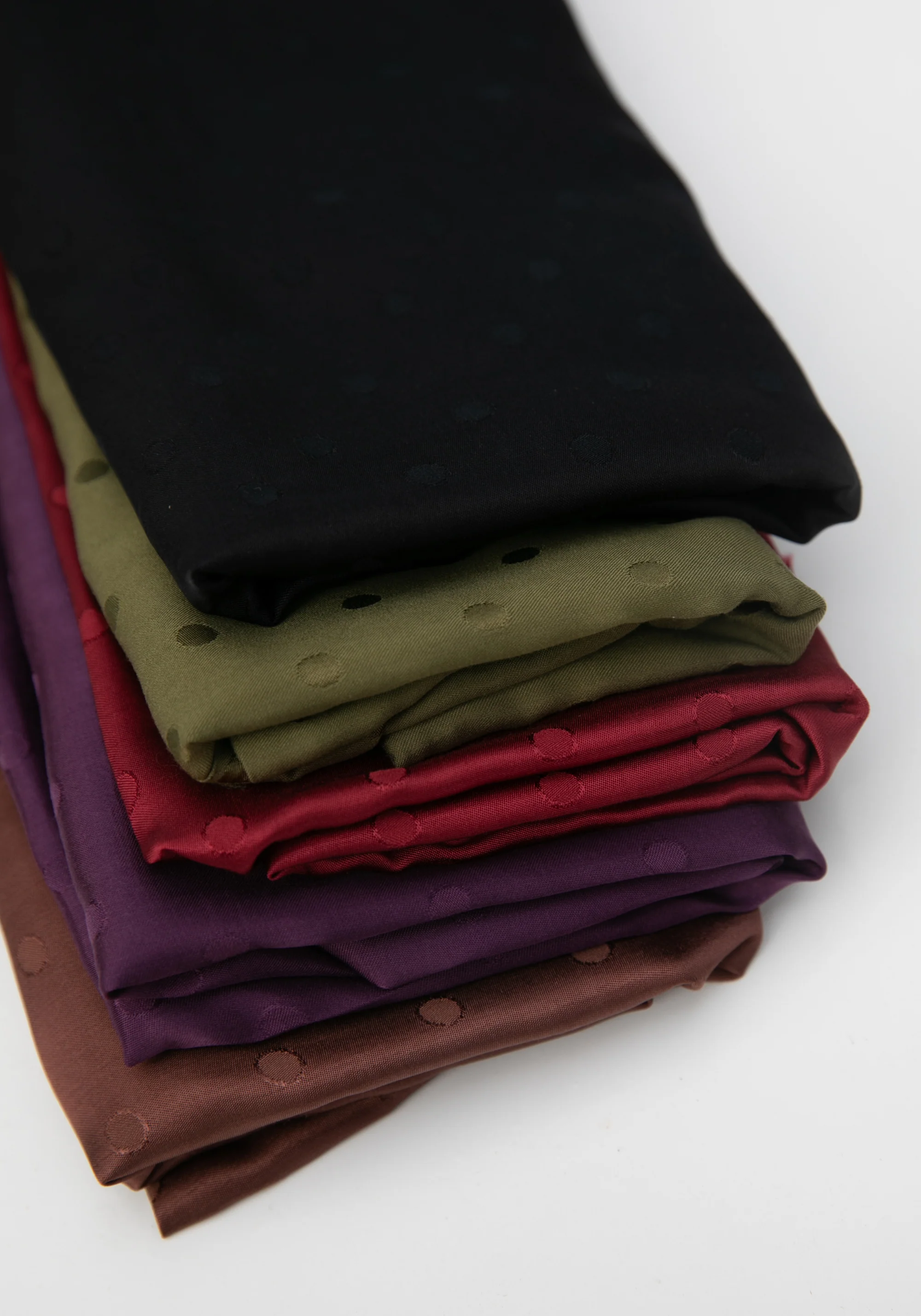Tissu jacquard pois Lucente - Pour vêtements et doublures élégantes - Plusieurs couleurs - Image 49