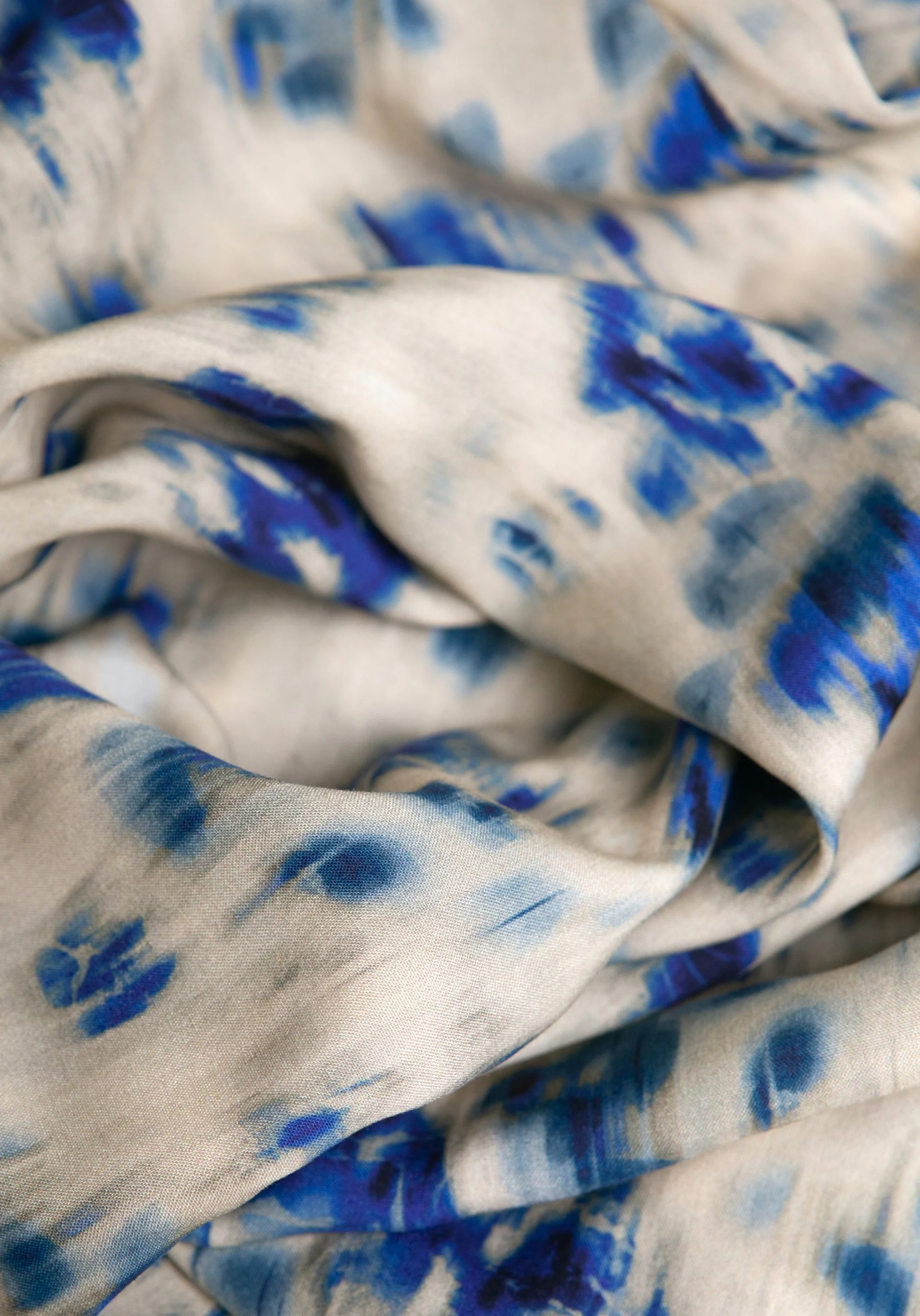 Tissu popeline de viscose imprimée Abstract Rose - Plusieurs coloris - Image 30