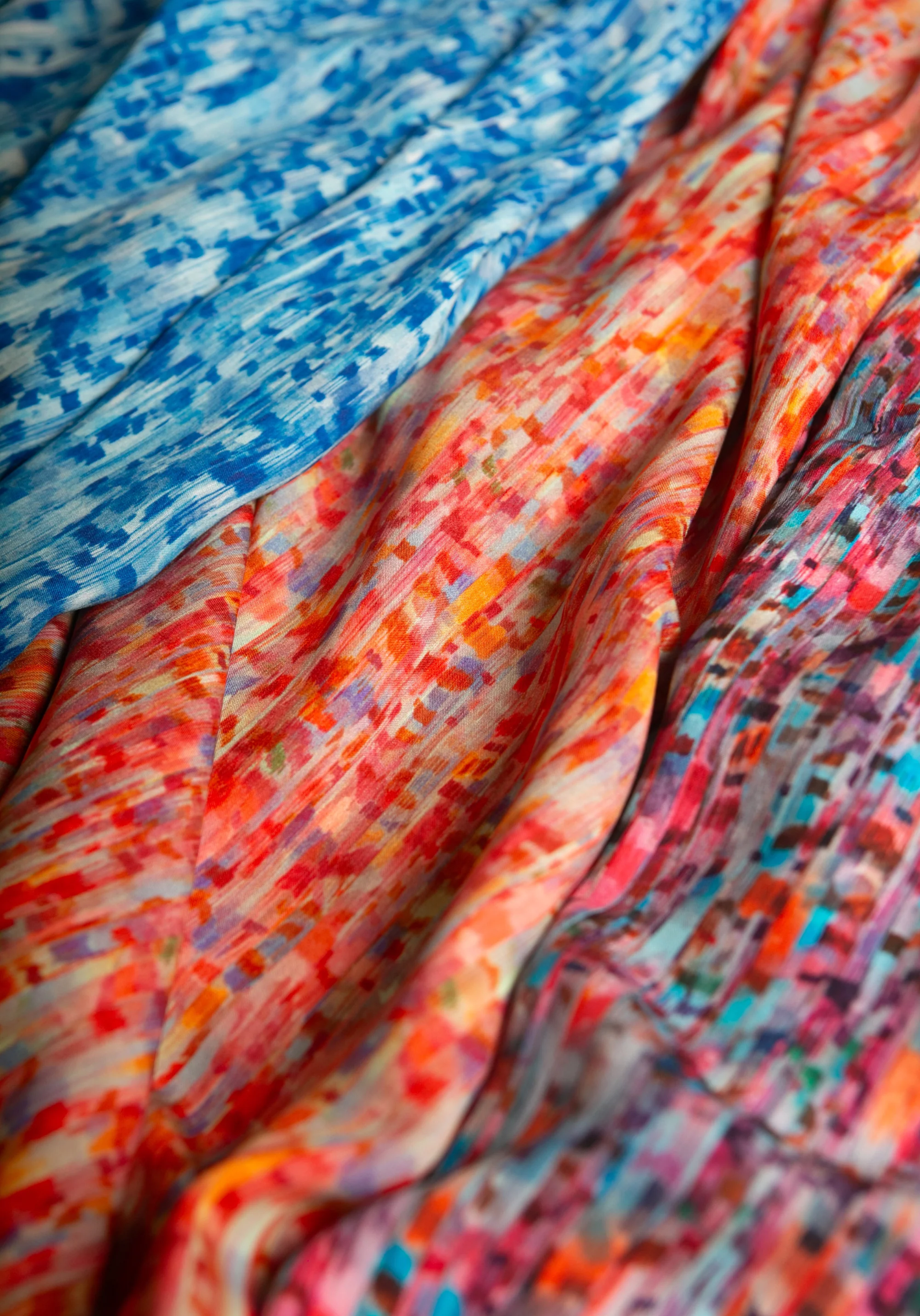 Tissu popeline de viscose imprimée Fever - Plusieurs coloris - Image 3