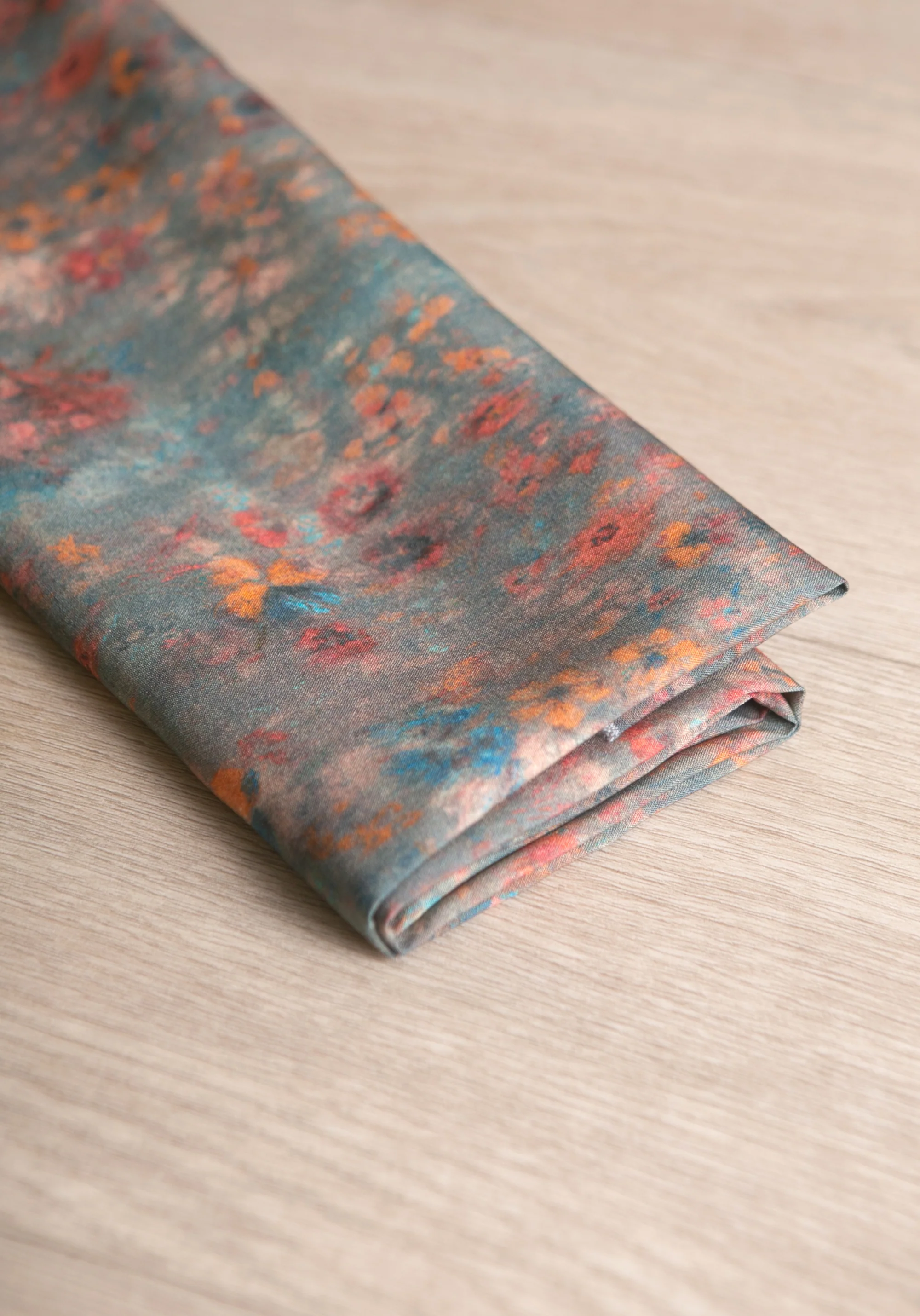 Tissu popeline de viscose imprimée Ghost Flower - Plusieurs coloris - Image 13