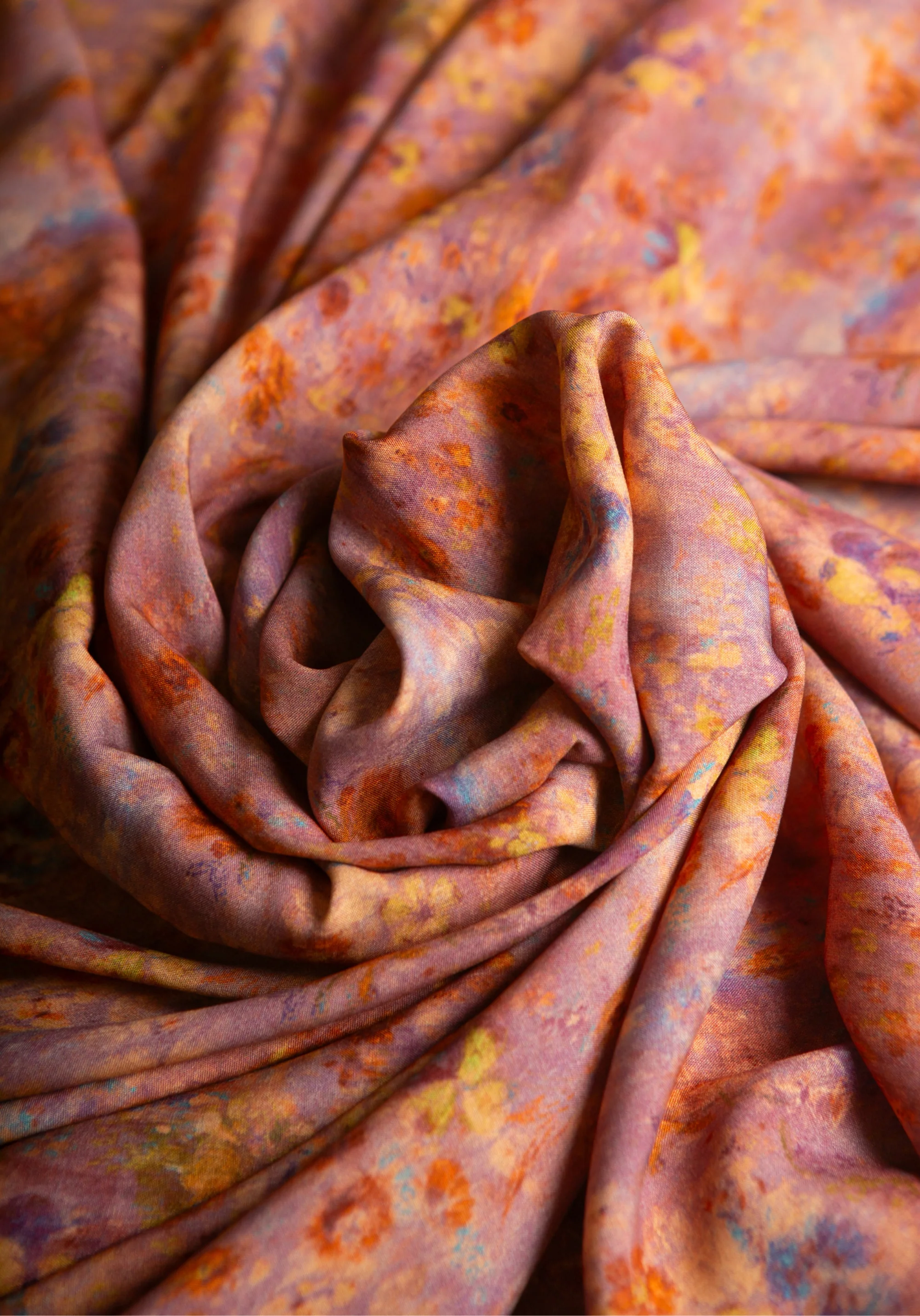 Tissu popeline de viscose imprimée Ghost Flower - Plusieurs coloris - Image 16