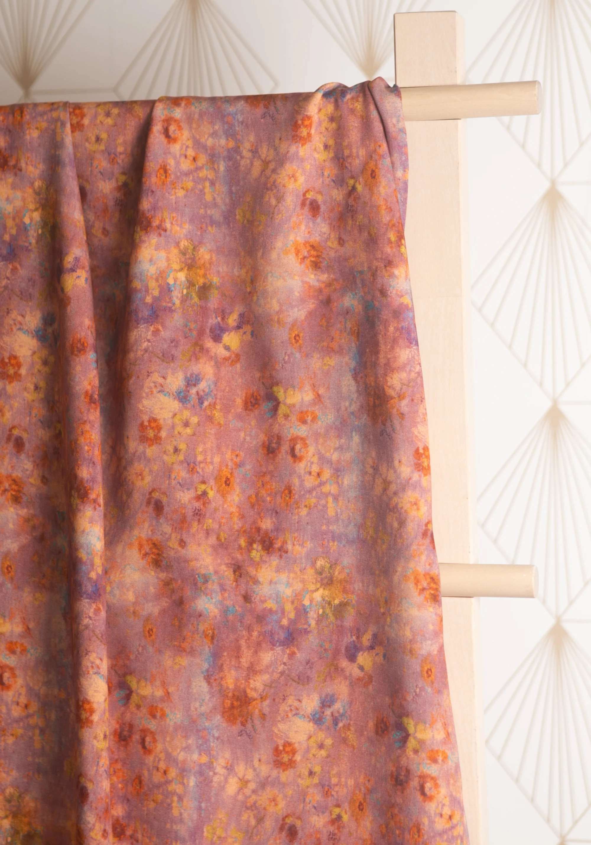 Tissu popeline de viscose imprimée Ghost Flower - Plusieurs coloris - Image 21
