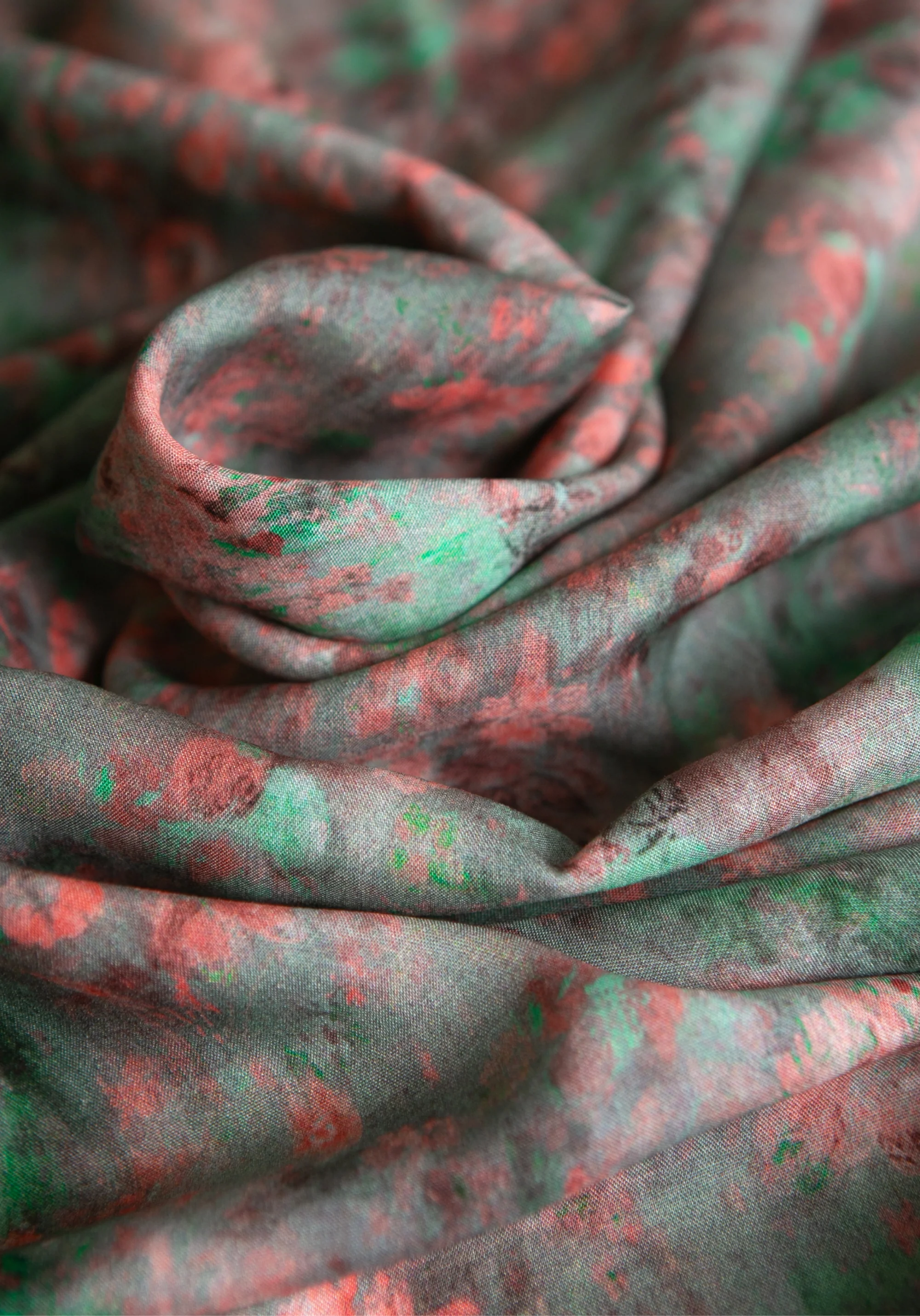 Tissu popeline de viscose imprimée Ghost Flower - Plusieurs coloris - Image 24