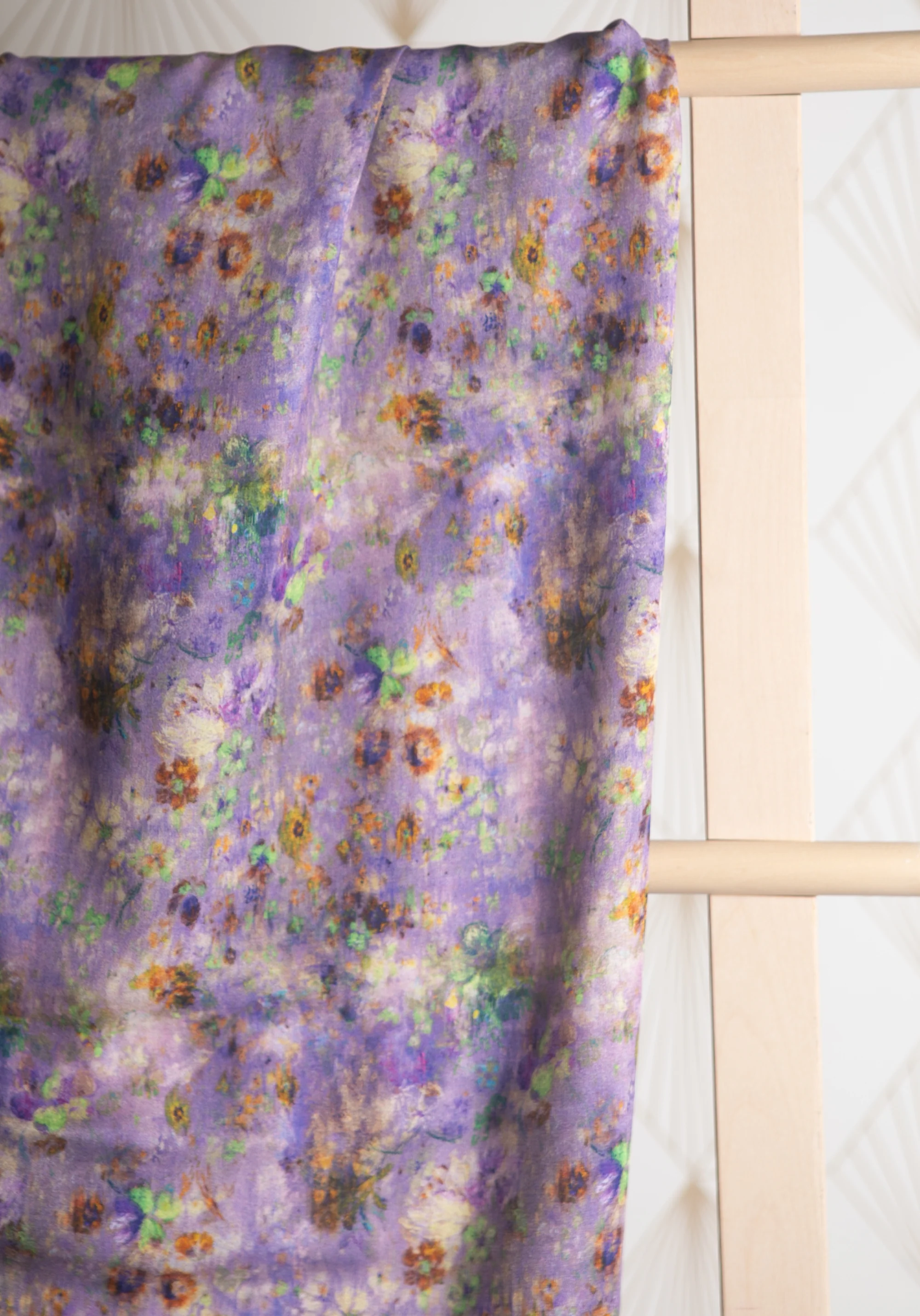 Tissu popeline de viscose imprimée Ghost Flower - Plusieurs coloris - Image 35