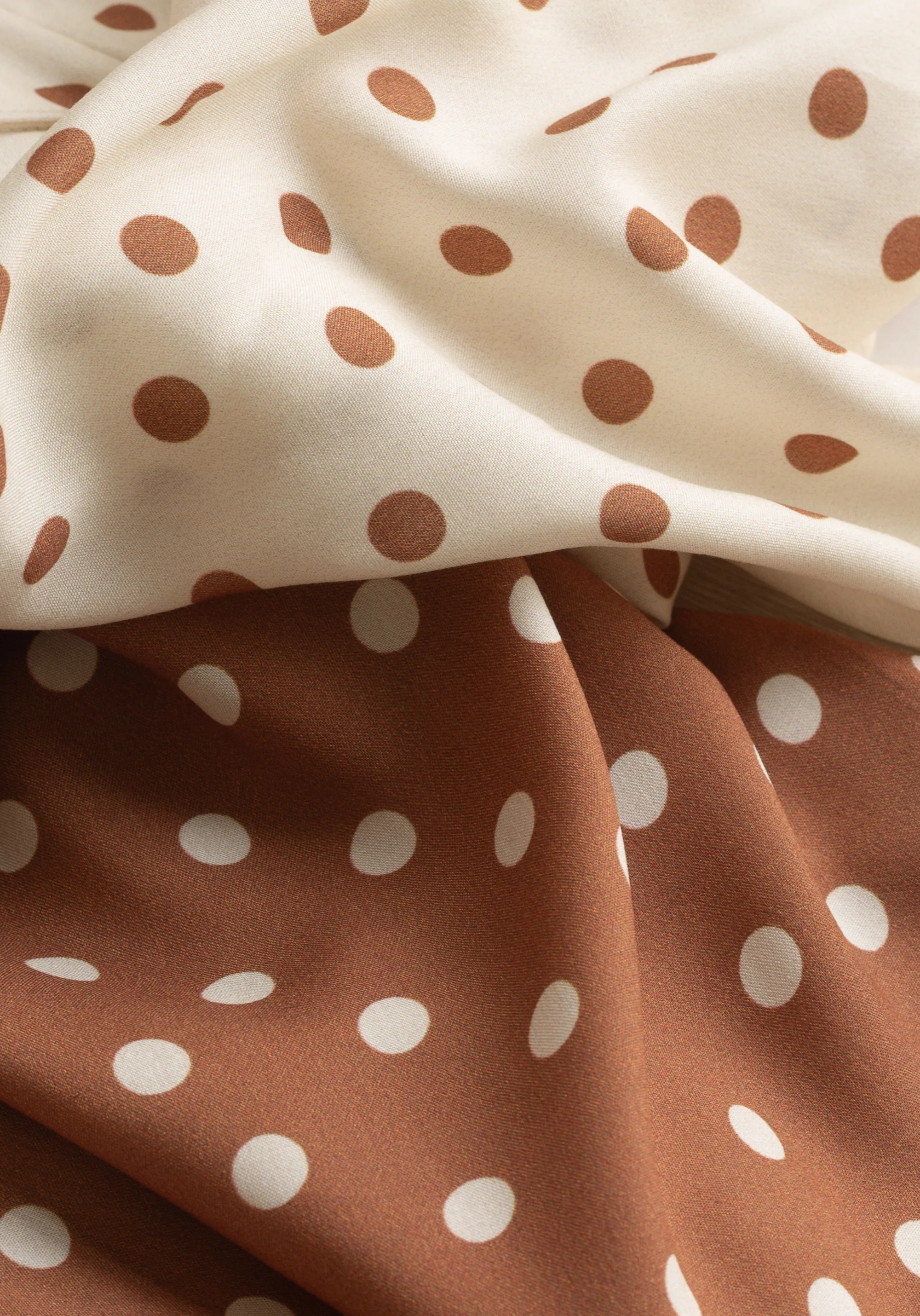 Tissu popeline de viscose imprimée Lunares - Plusieurs coloris - Image 38