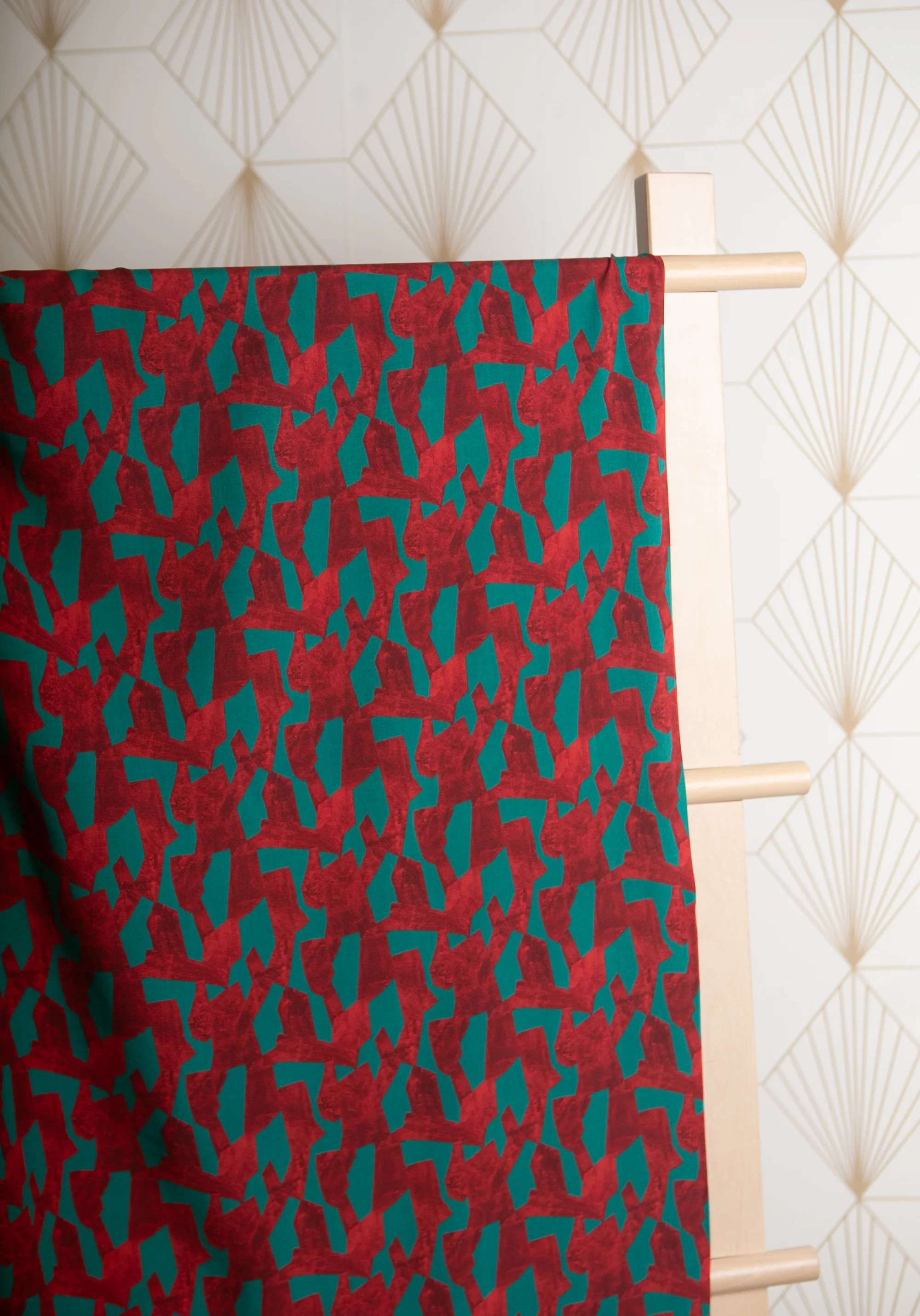 Tissu popeline de viscose imprimée Pietra - Plusieurs coloris - Image 34
