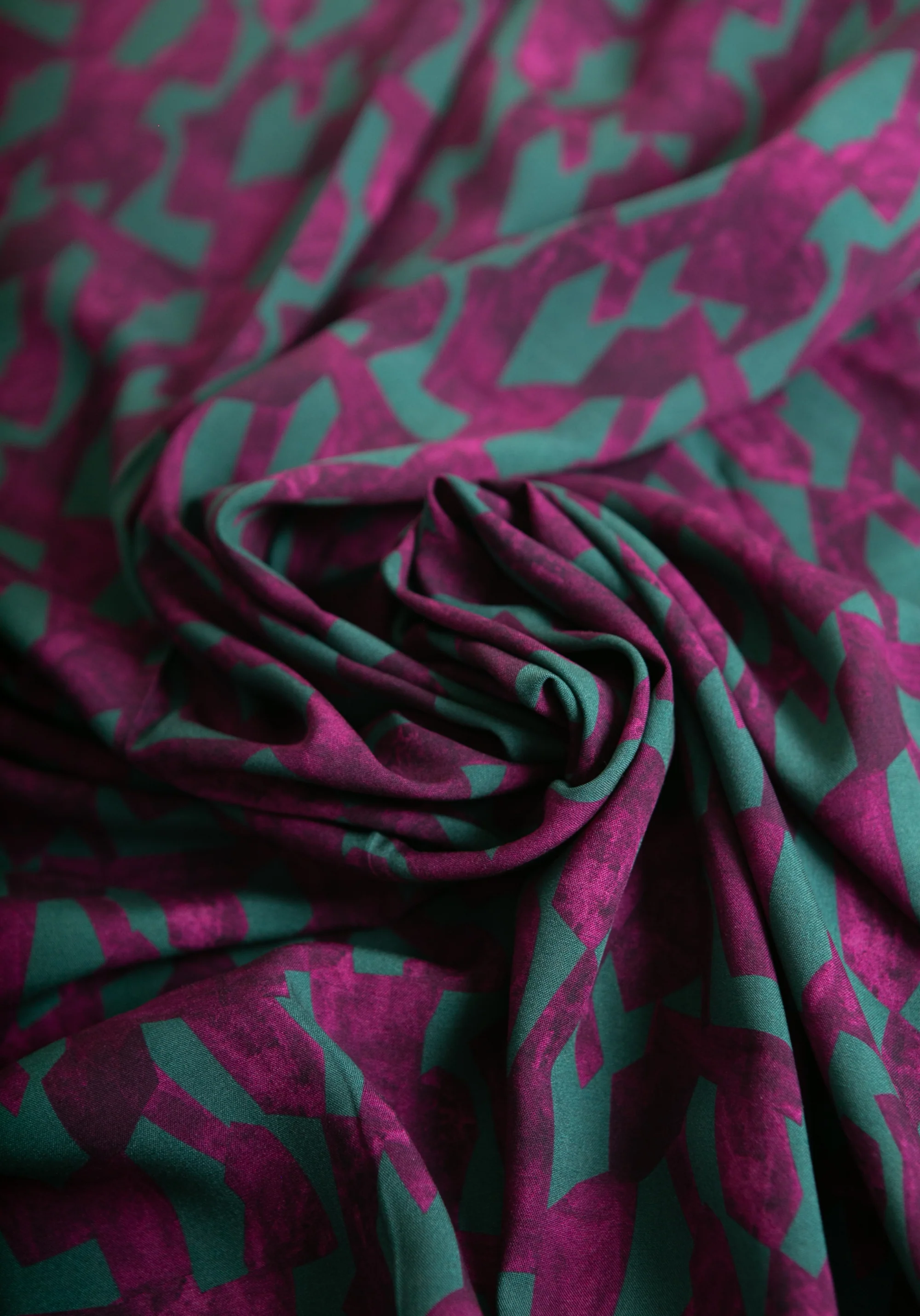 Tissu popeline de viscose imprimée Pietra - Plusieurs coloris - Image 38