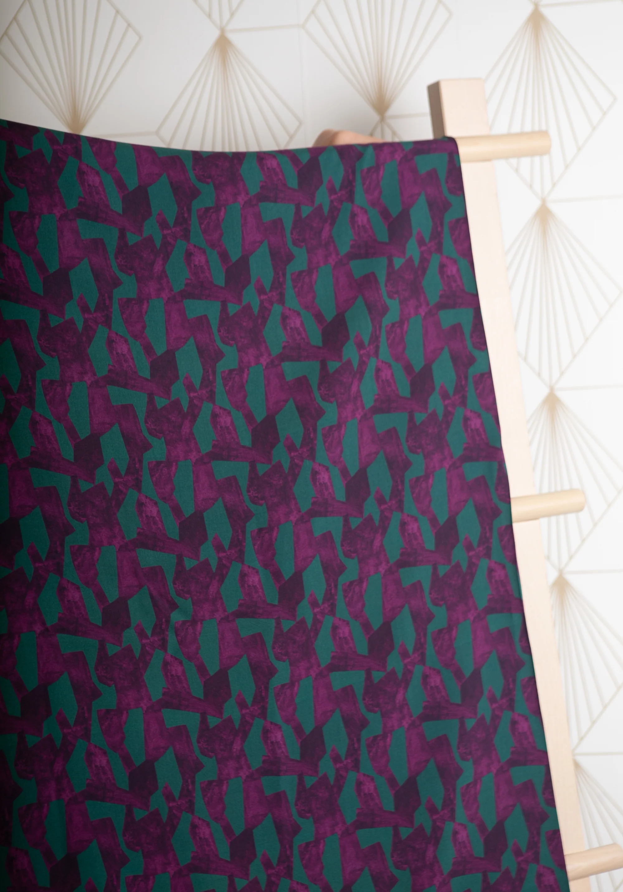 Tissu popeline de viscose imprimée Pietra - Plusieurs coloris - Image 44