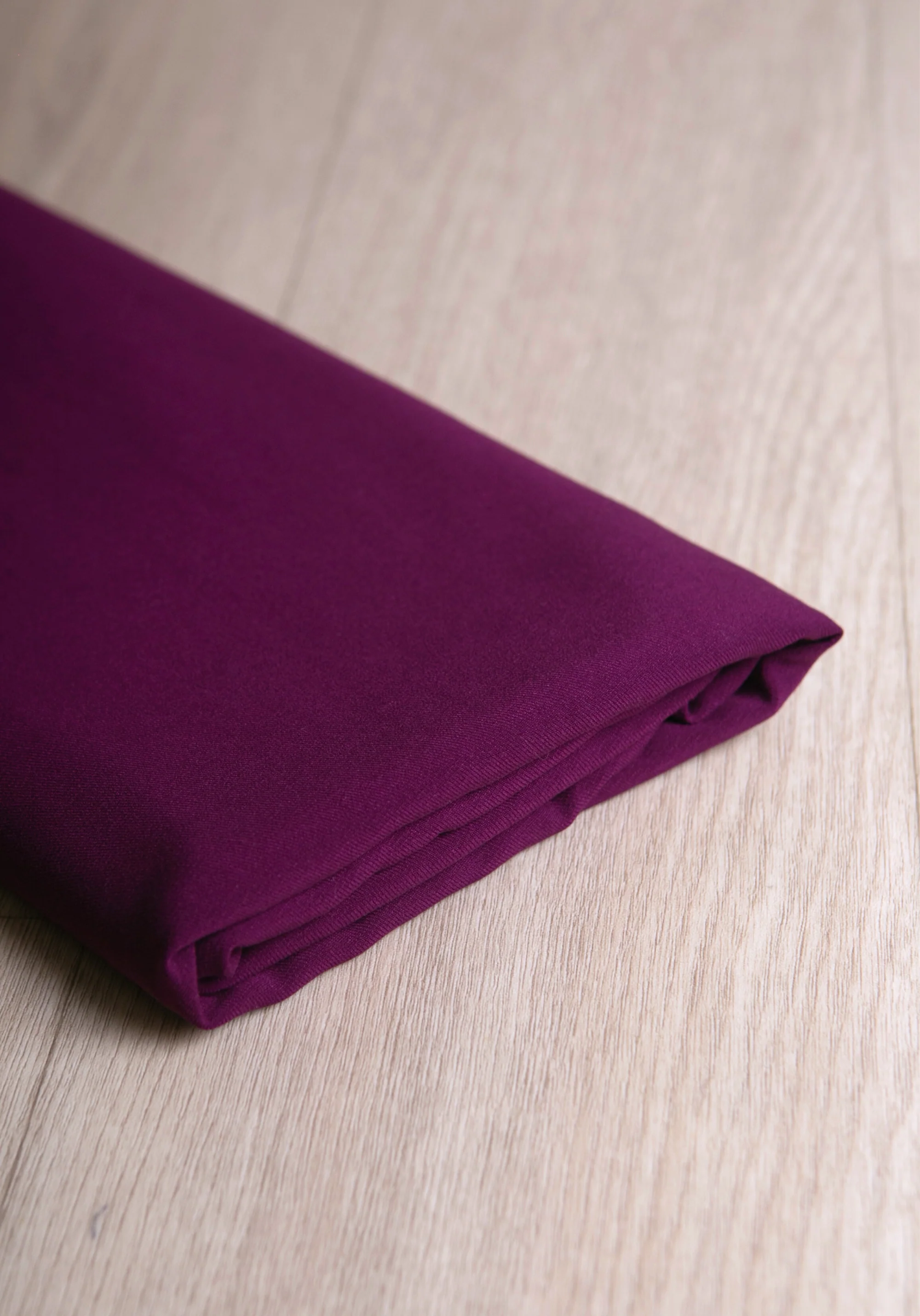 Tissu sergé de viscose uni - Plusieurs coloris - Image 13