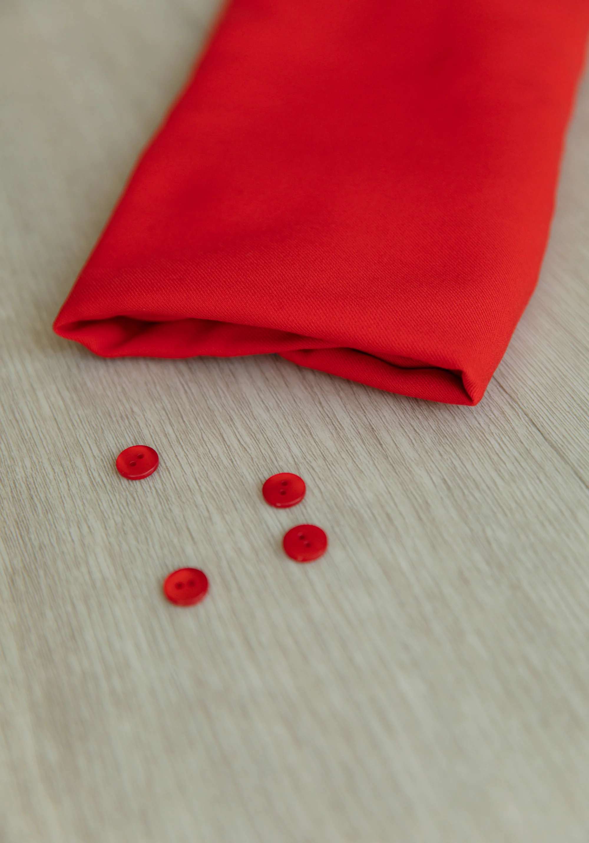 Tissu sergé de viscose uni - Plusieurs coloris - Image 38